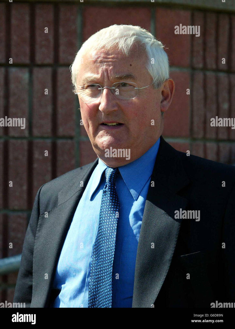 John Murray leaving Kirkwall Sheriff Court after giving evidence during the Biz Ivol case, Mrs