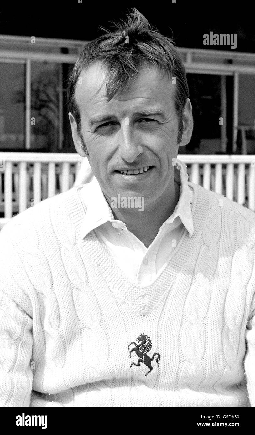 Norman Graham. Norman Graham, Kent County Cricket Club. Stock Photo