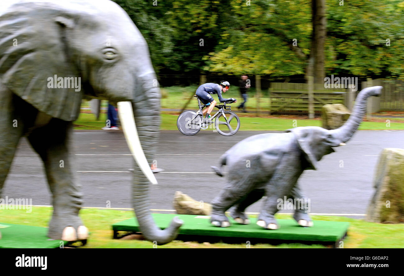 Cycling - 2013 Tour of Britain - Stage Three - Knowsley Stock Photo