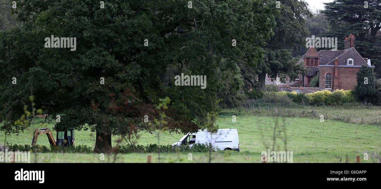 Anmer Hall - Norfolk Stock Photo