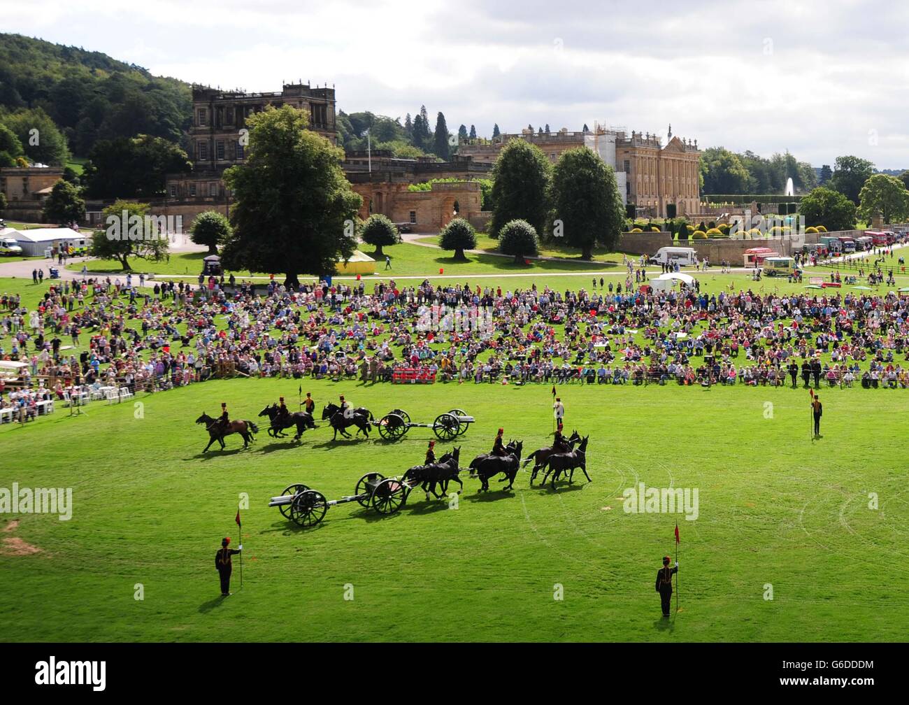 The Chatsworth Country Fair Stock Photo Alamy
