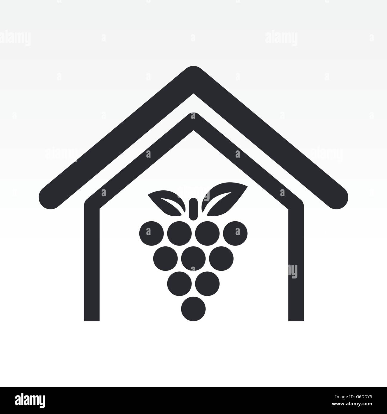 Vector illustration of single isolated farm icon Stock Vector Image ...