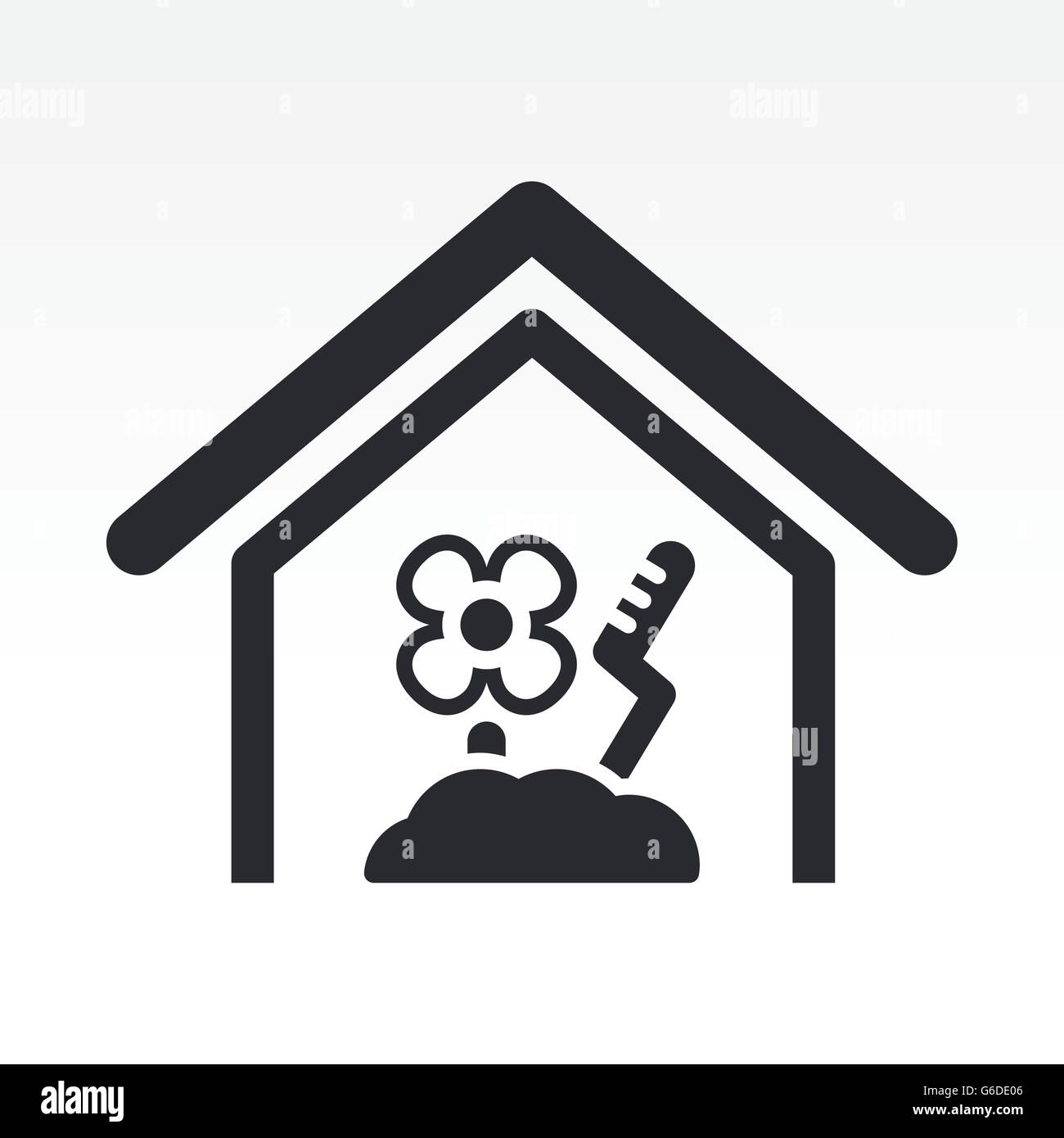 Vector illustration of single isolated farm icon Stock Vector Image ...