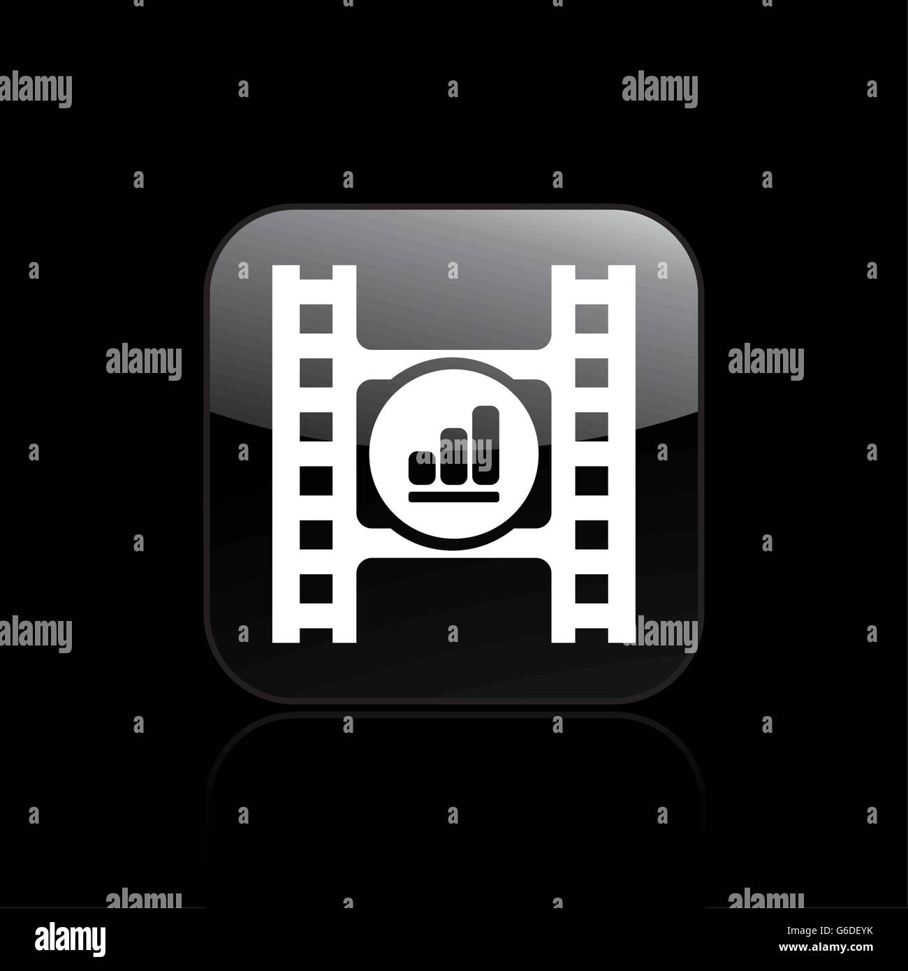 Vector illustration of single isolated player icon Stock Vector Image ...