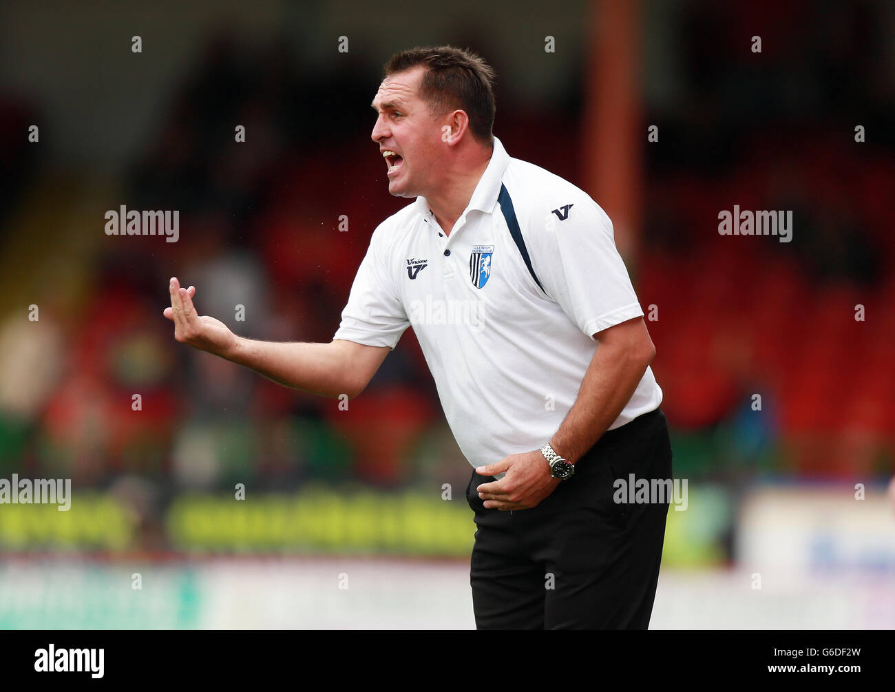 Gillingham manager Martin Allen during the Sky Bet Football League One