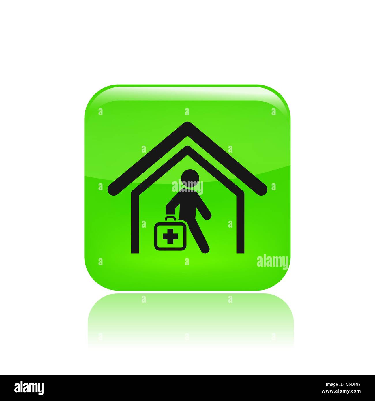 Vector illustration of single isolated medical icon Stock Vector Image ...