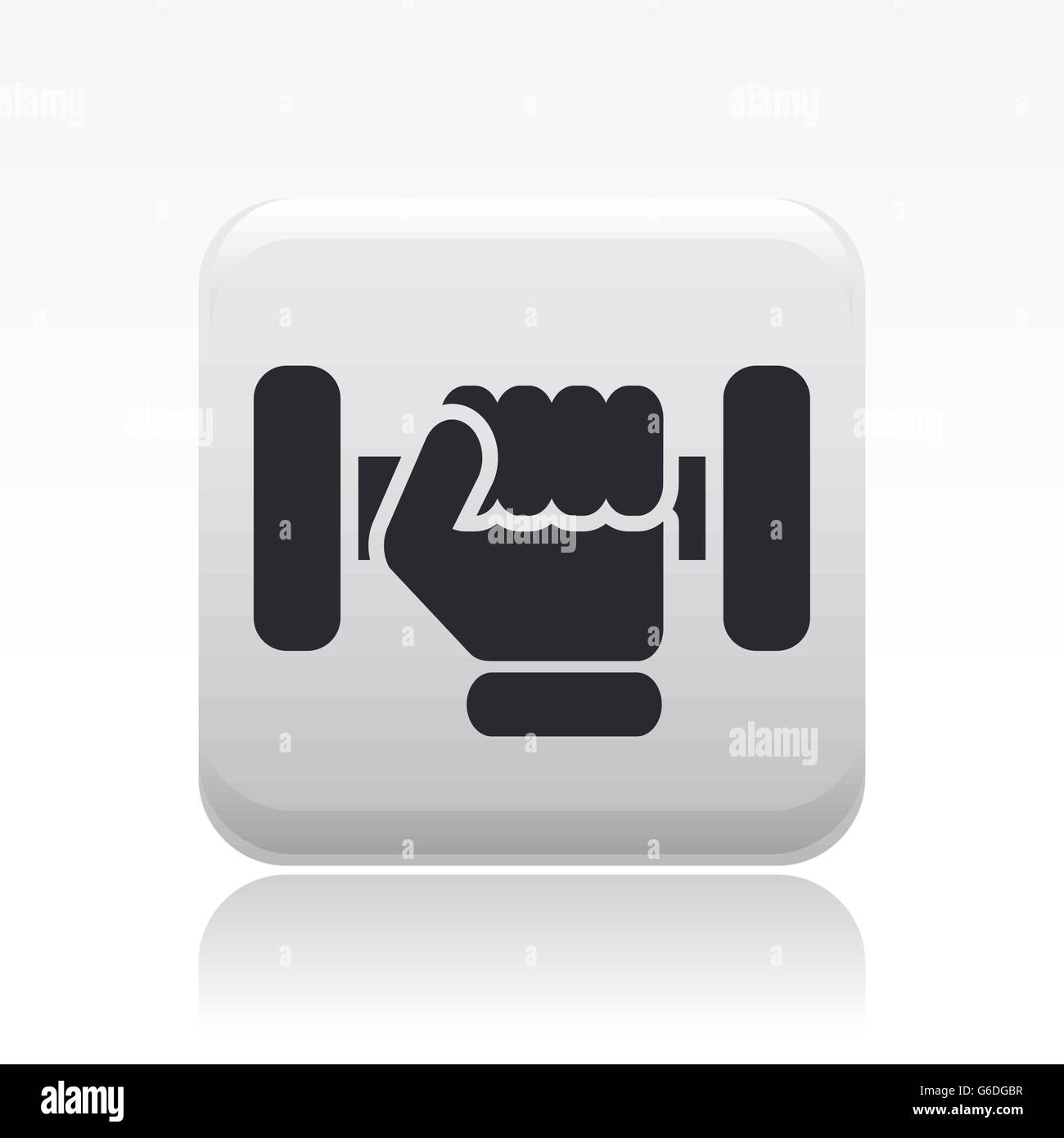 Vector illustration of single isolated gym icon Stock Vector Image ...