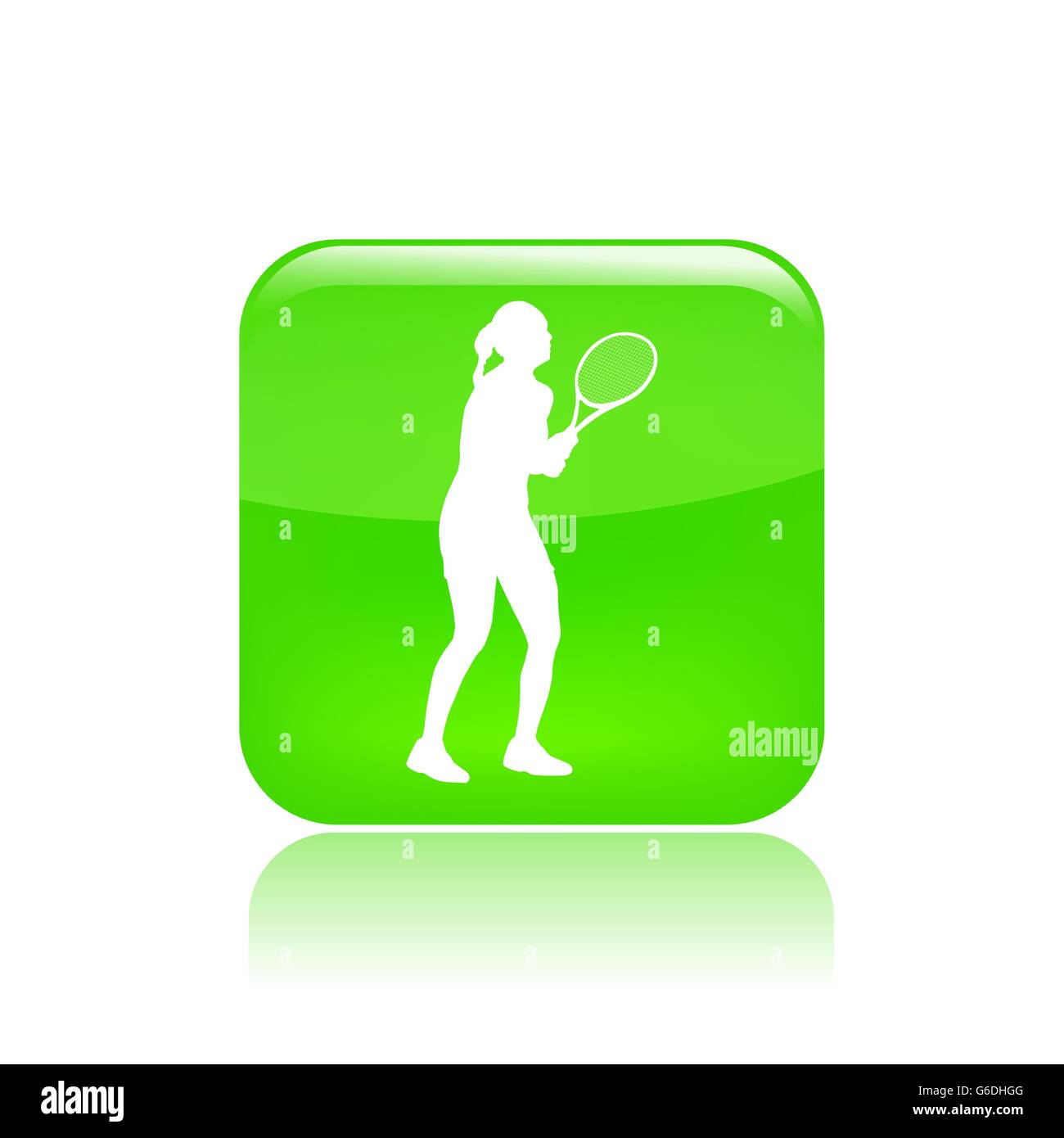 Vector illustration of single isolated tennis icon Stock Vector Image ...