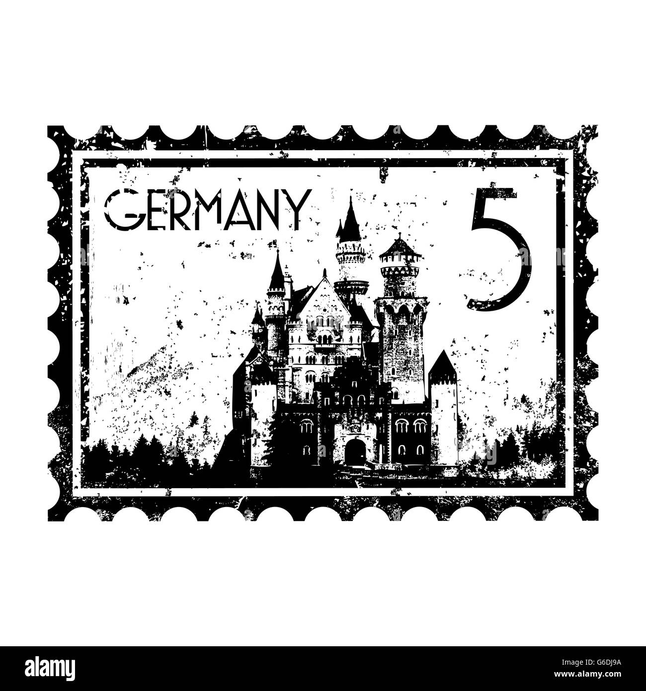 Vector illustration of single isolated Germany icon Stock Vector Image ...