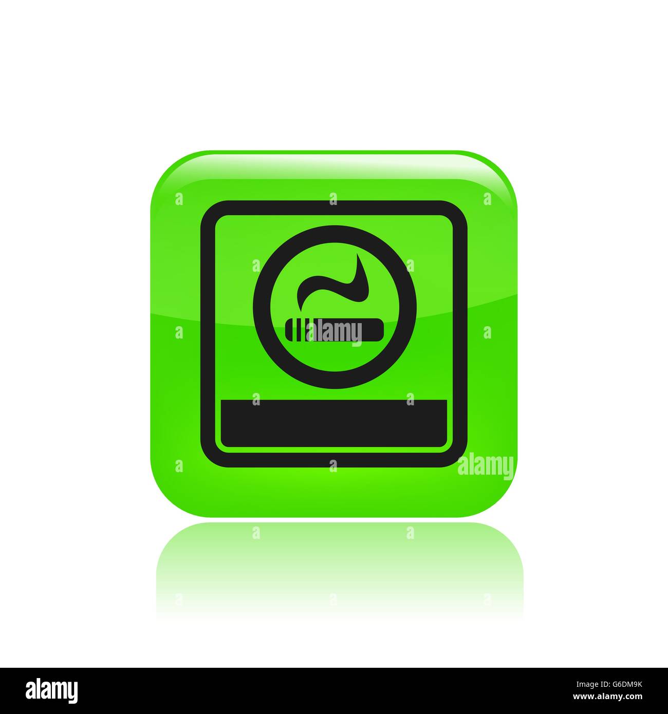 Vector illustration of single isolated smoke icon Stock Vector Image ...