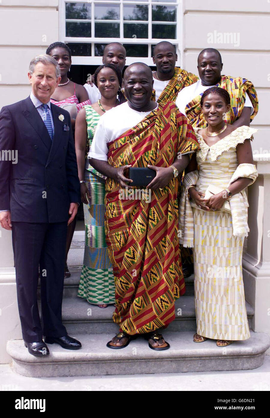 Prince Of Wales Presents A Honorary KBE To Samuel Jonah From Ghana For ...