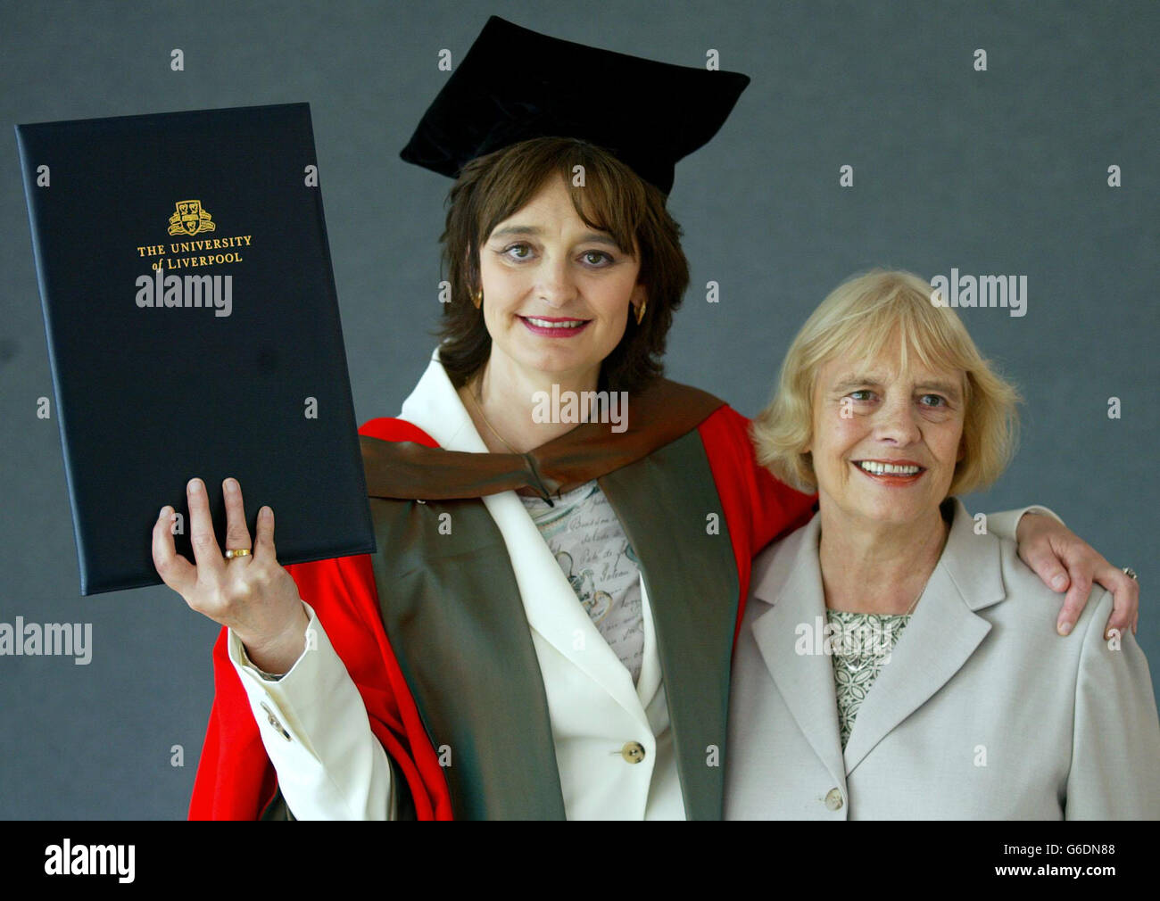 Cherie Blair receives honorary degree Stock Photo - Alamy