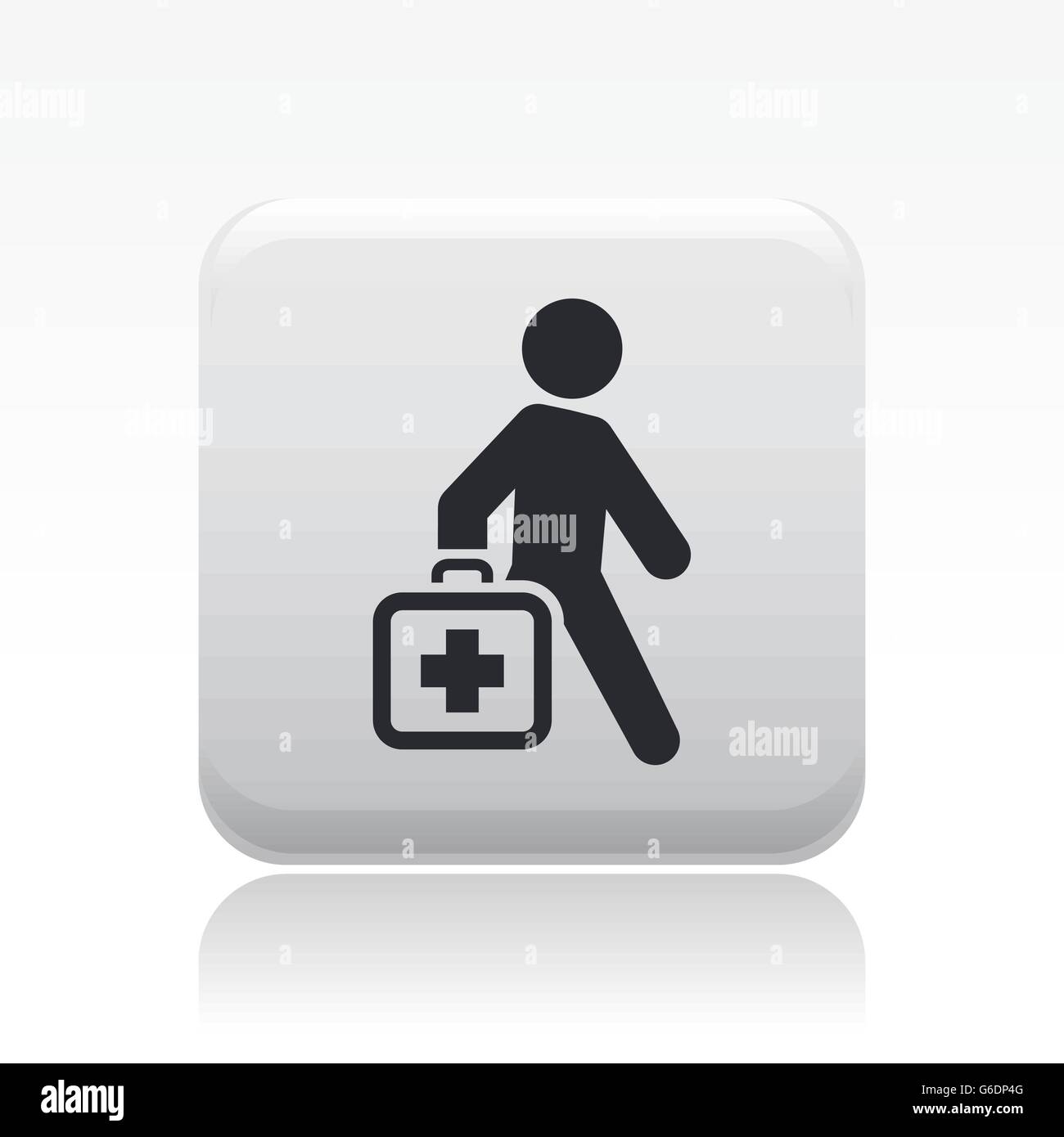 Vector illustration of single isolated medical icon Stock Vector Image ...