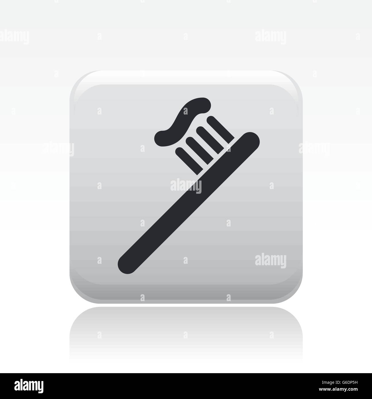 Vector illustration of single isolated toothpaste icon Stock Vector ...