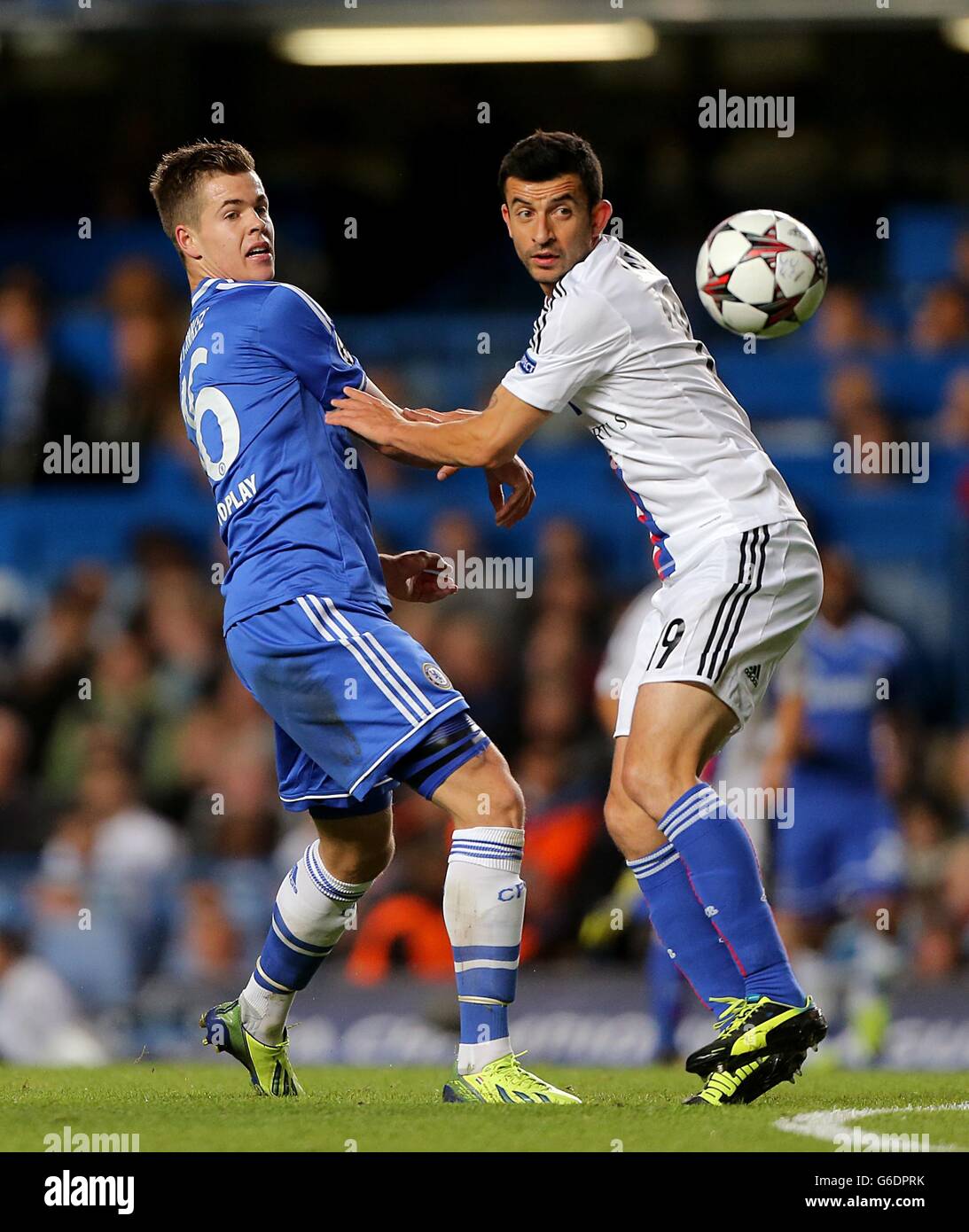 Lior Refaelov of Club Brugge KV - Behrang Safari of RSC Anderlecht