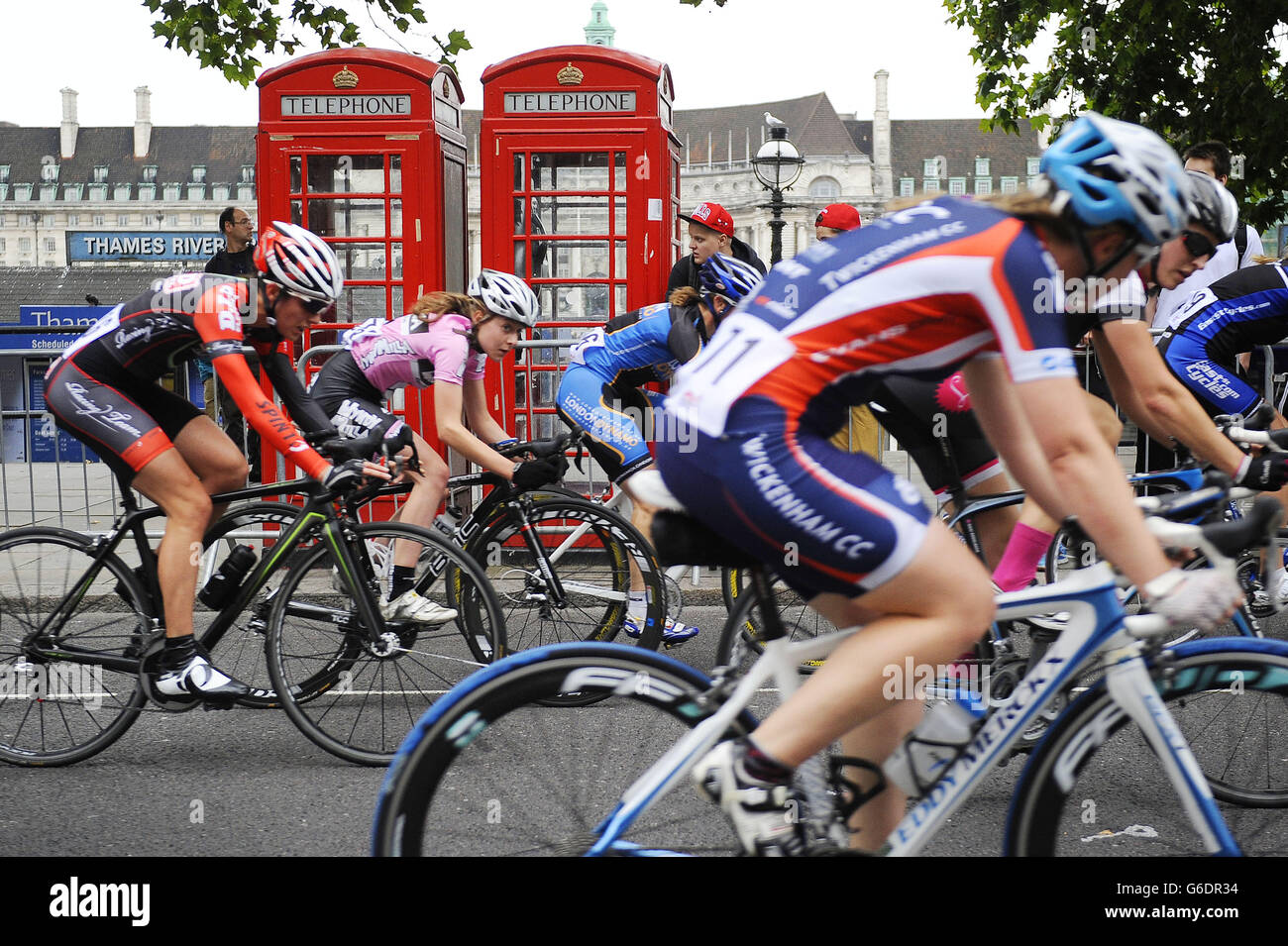 Cycling - 2013 Tour of Britain - Stage Eight - London Stock Photo