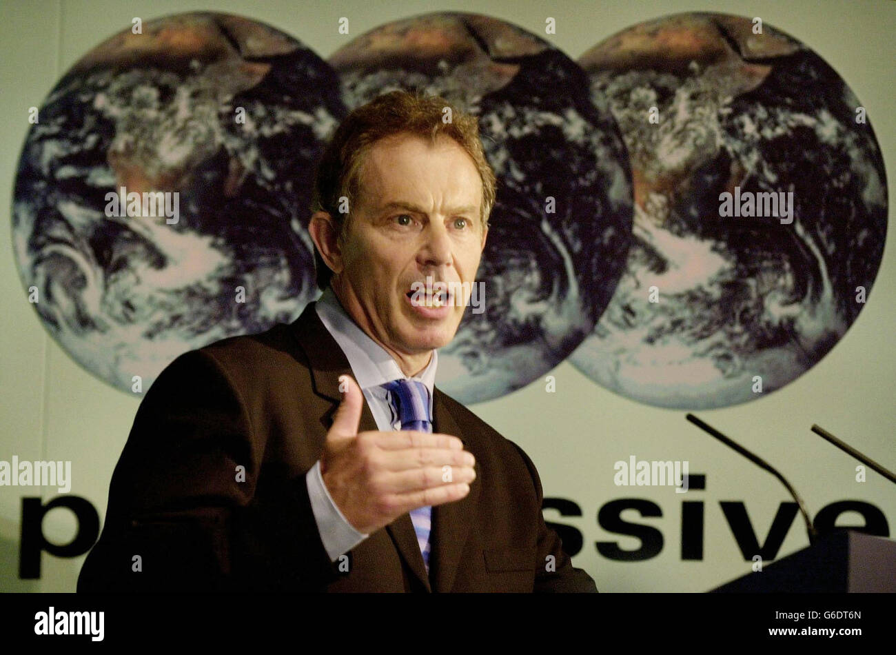 Progressive Governance - Tony Blair Stock Photo - Alamy
