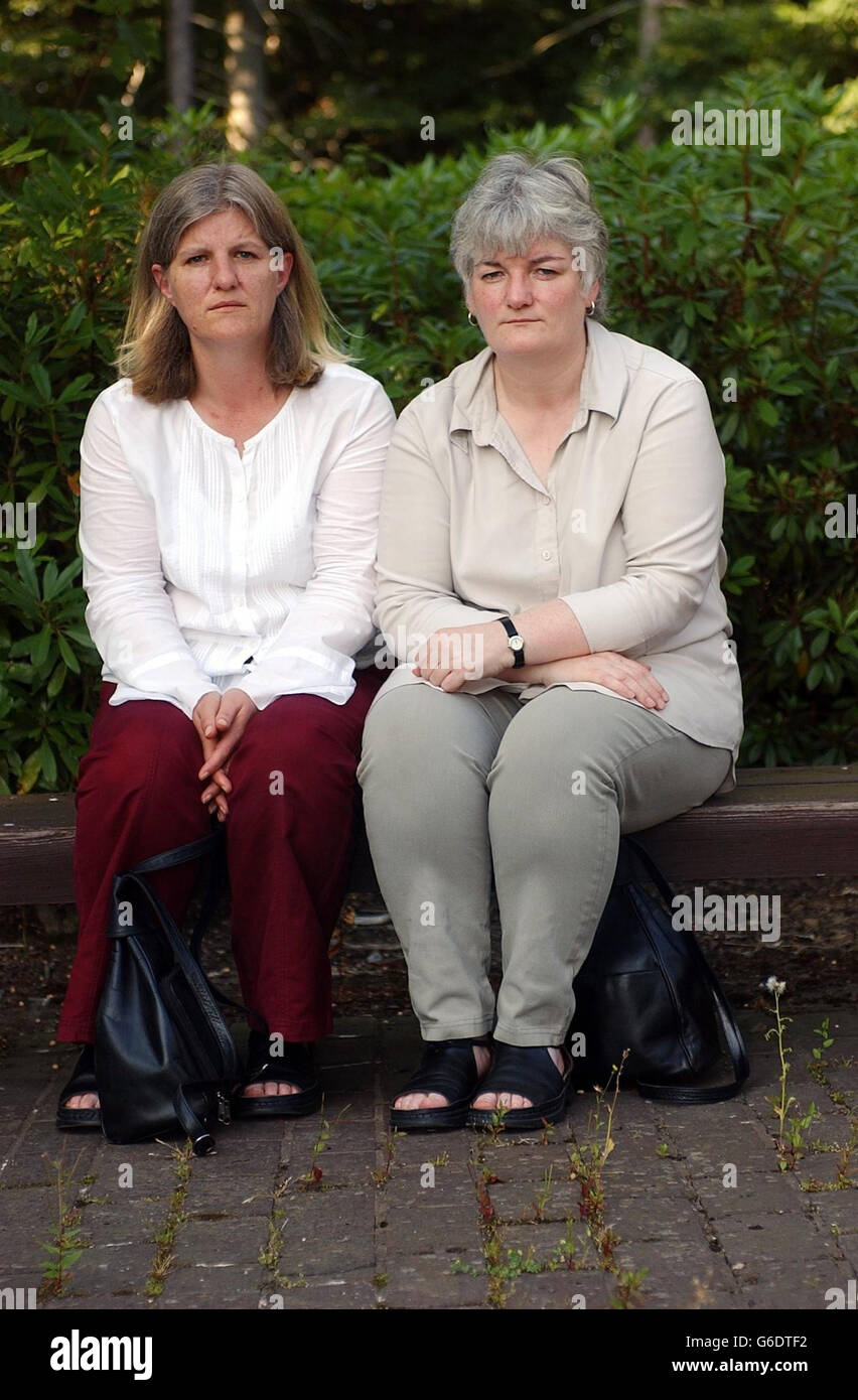The aunts of murdered teenager Jodi Jones, (l-r) Diane Inkster, 41, and Agnes Petkevicius, 46, before they attended a press conference at Dalkeith Police station, where they made a public appeal for help to catch their niece's killer. * The teenager's body was discovered by a wooded path near her home on the outskirts of the Scottish town 15 days ago. The aunts, who both live in nearby Bonnyrigg, read a statement from Jodi's mother Judy which spoke in touching terms of her daughter. Stock Photo