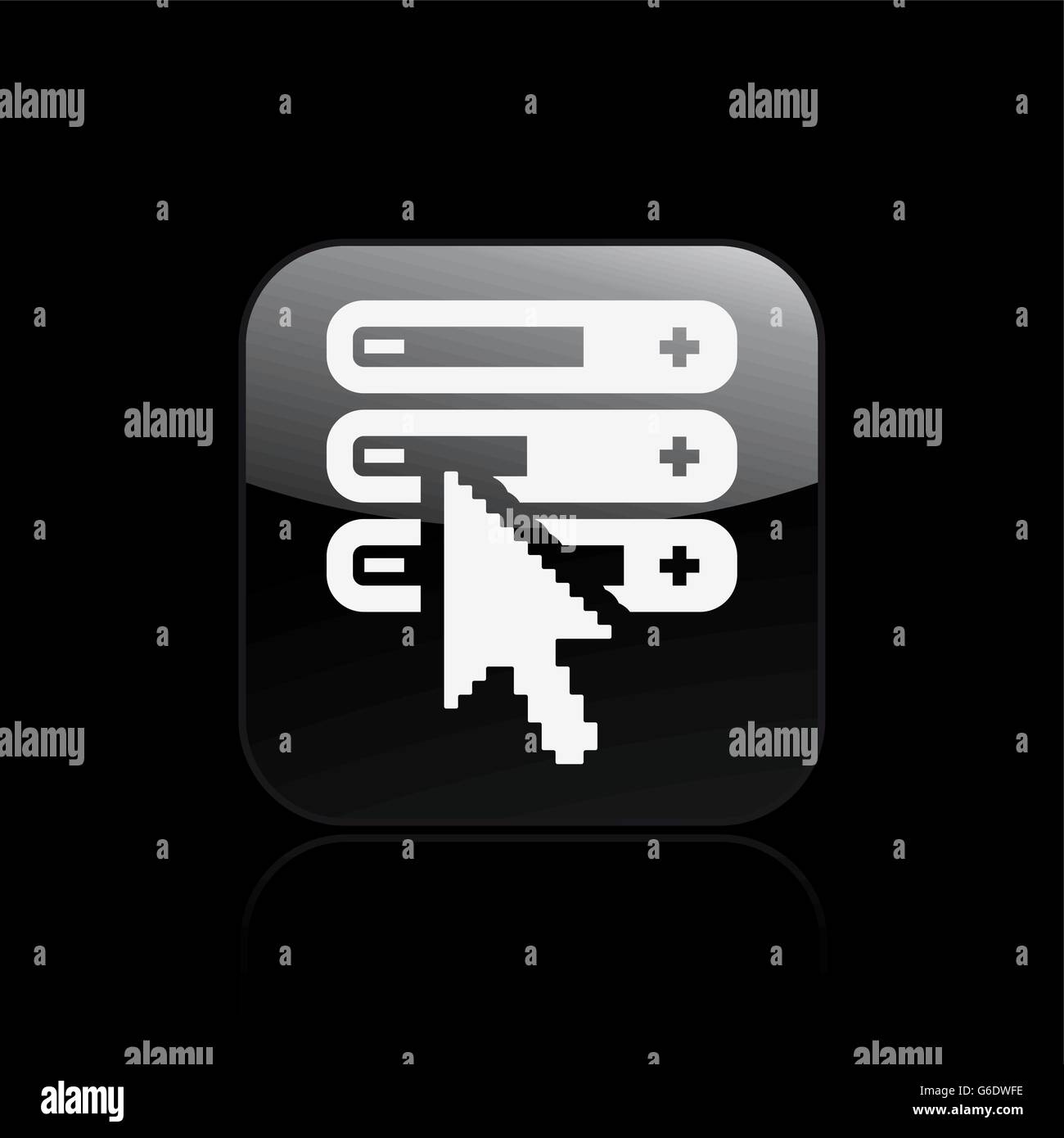 Vector illustration of single isolated levels icon Stock Vector Image ...