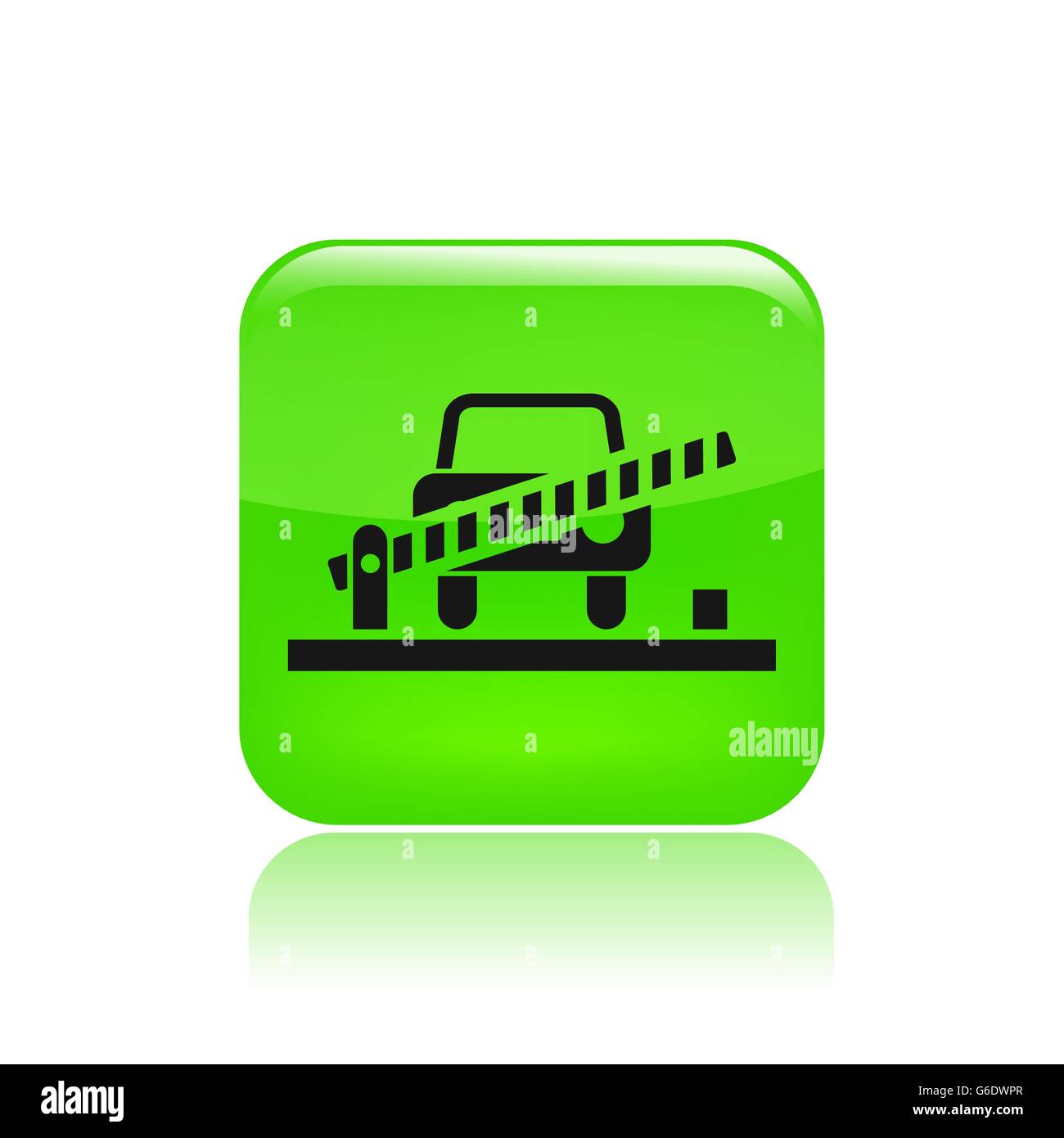 Vector illustration of single isolated road icon Stock Vector Image ...