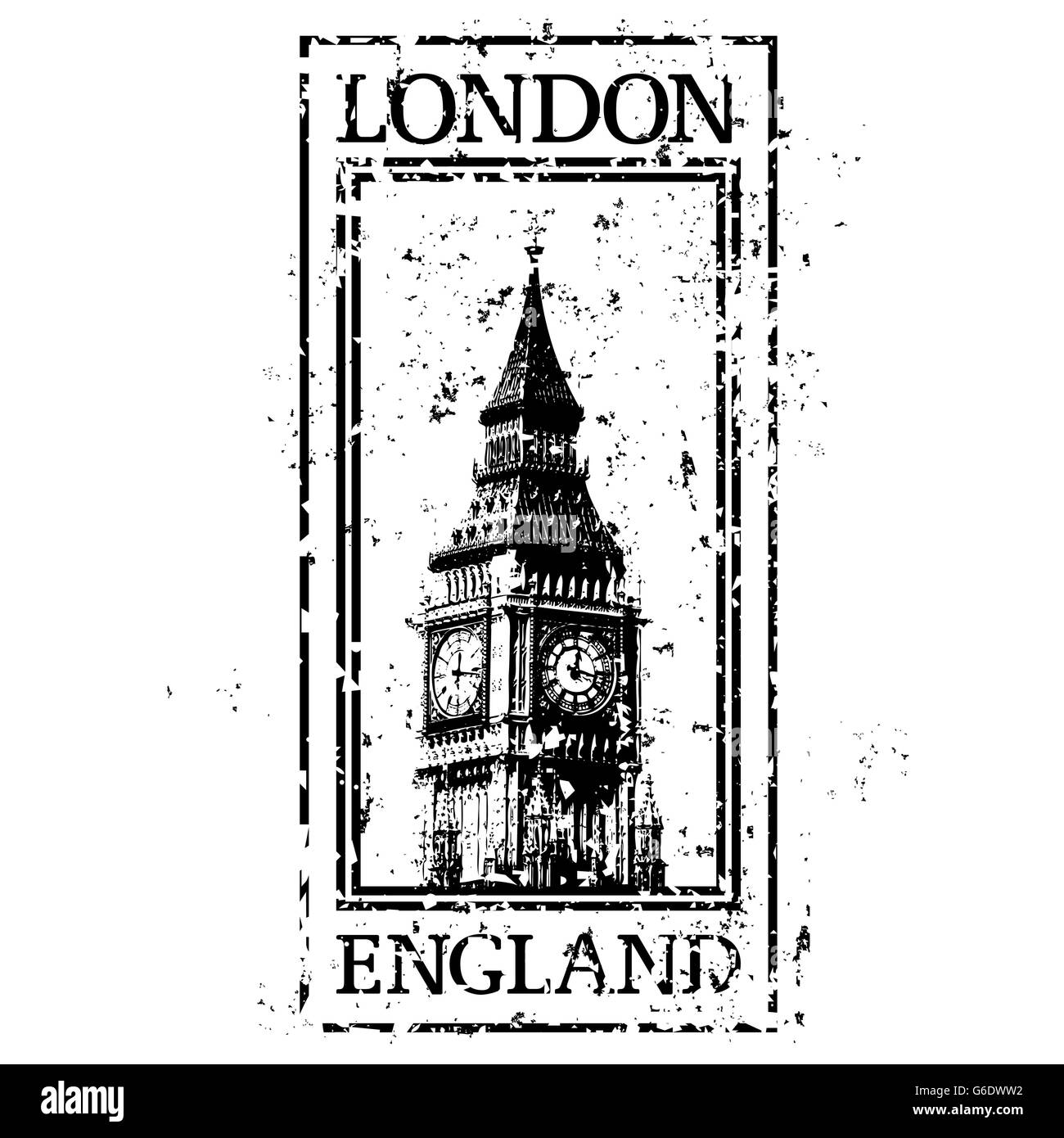 Vector illustration of single isolated London icon Stock Vector Image ...