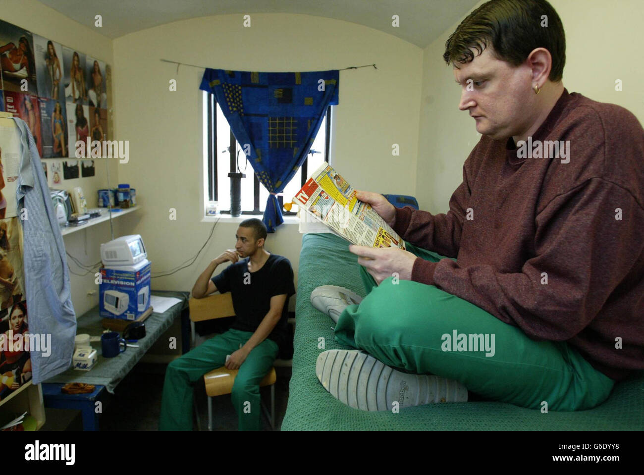 Social prison racism crime law legal interior prisoners hires stock