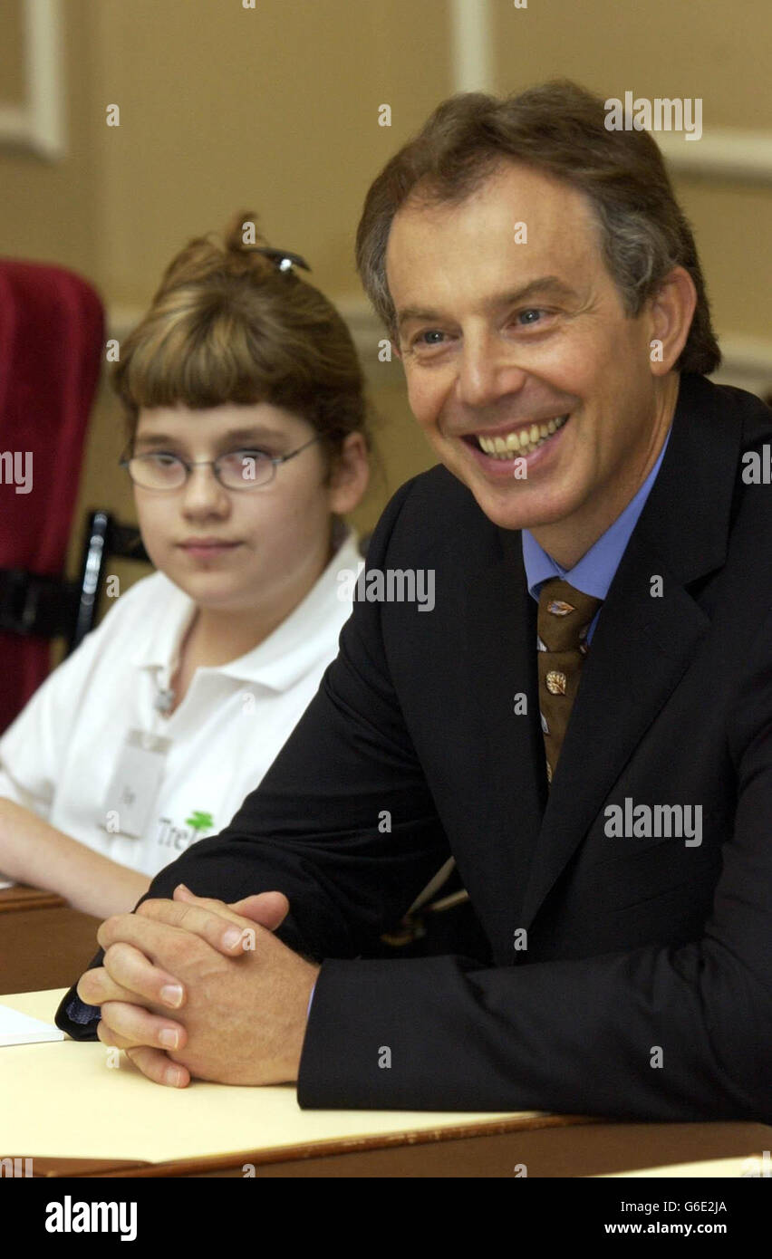 Blair PM For A Day Competition Stock Photo - Alamy