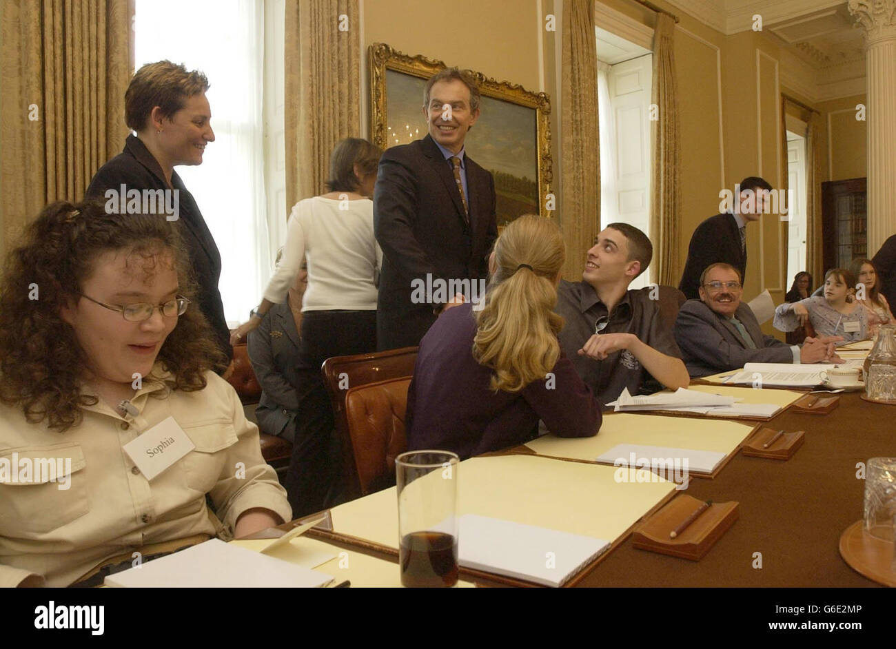 Blair - Disability Rights Commission Stock Photo - Alamy