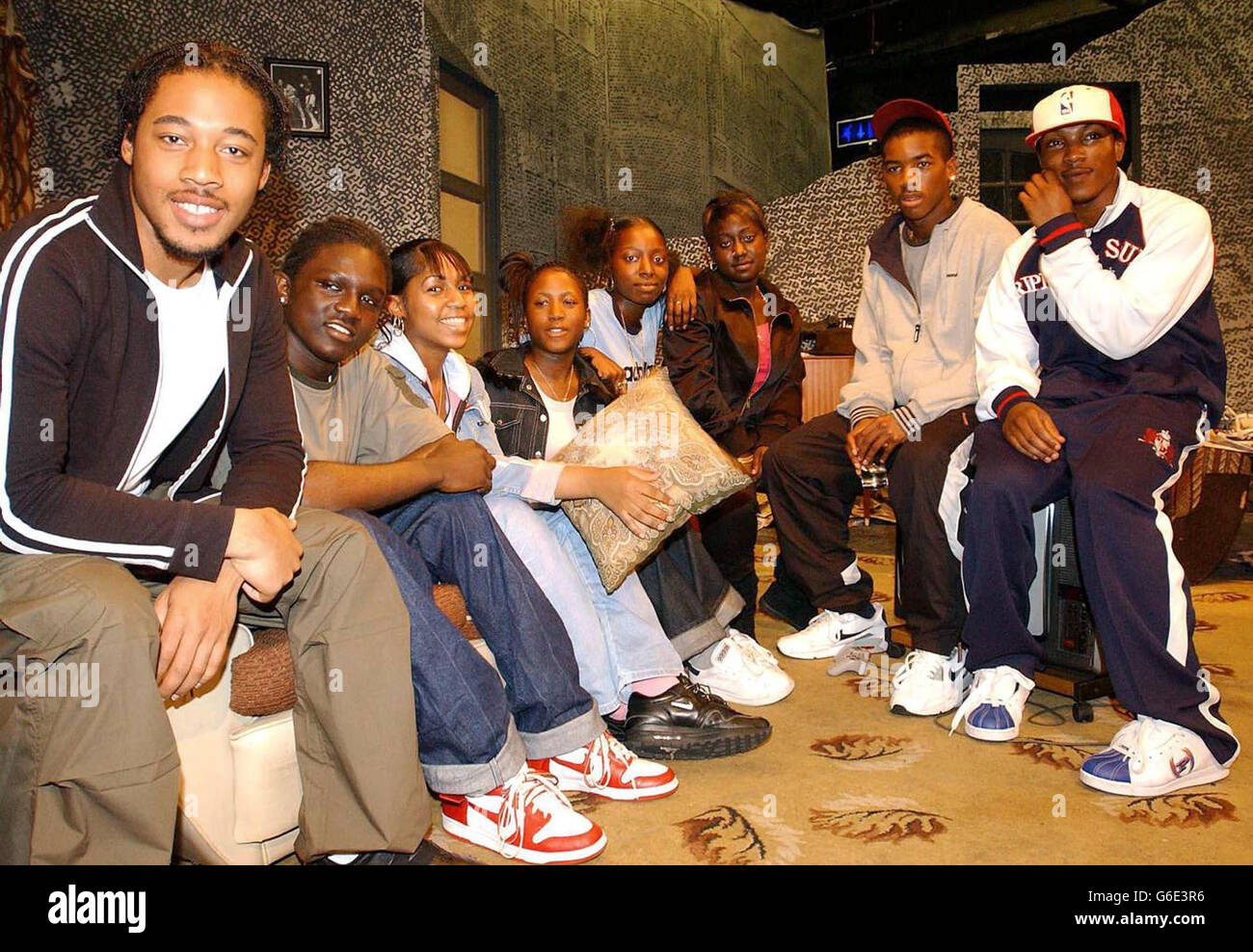 The theme of the new play knock down ginger hires stock photography