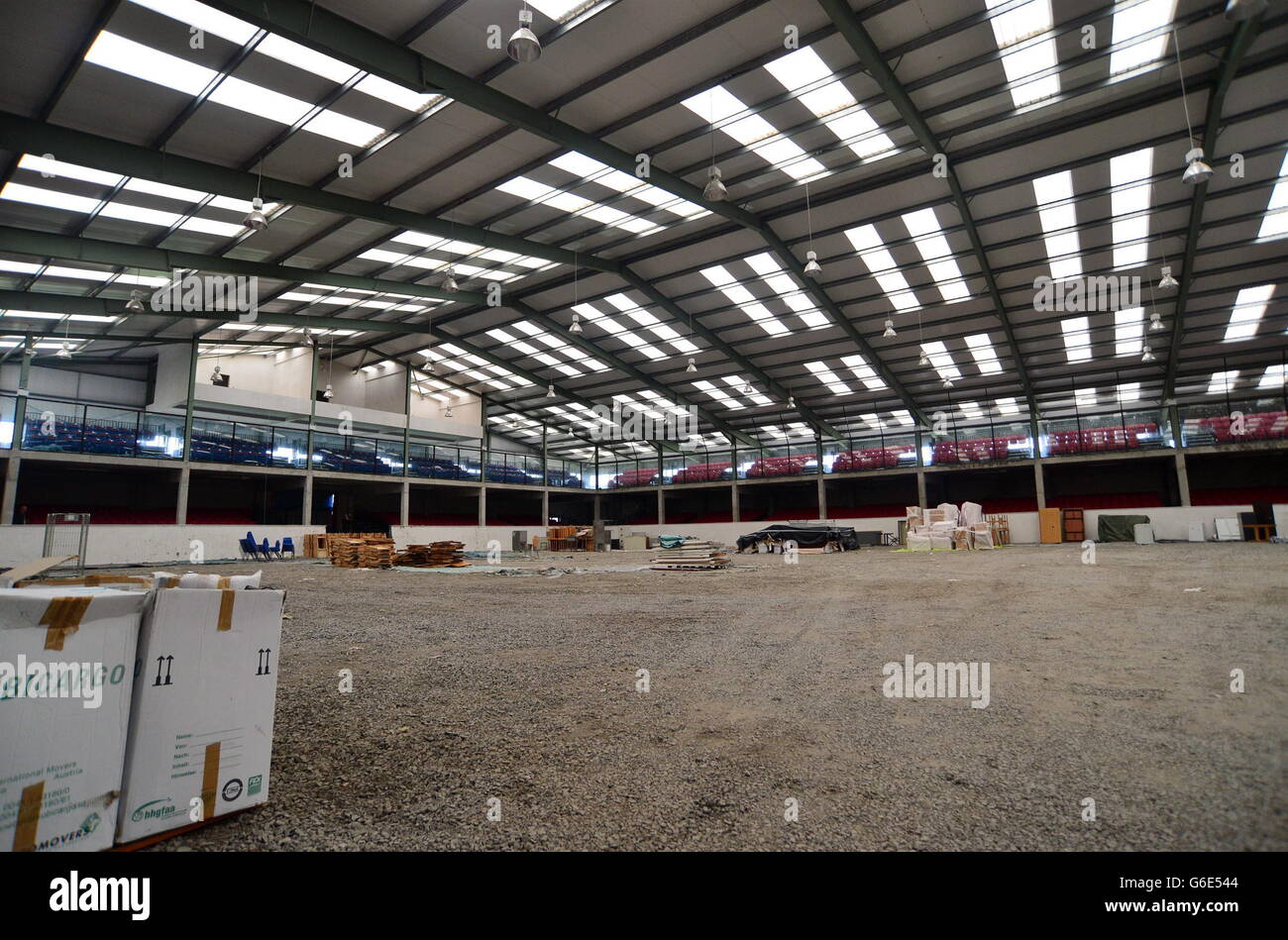 The Jessbrook Equestrian Centre An Olympic Sized Equestrian Centre That Belonged To One Of Ireland S Most Notorious Criminals Has Been Put Up For Sale In Mucklon Co Kildare Stock Photo Alamy