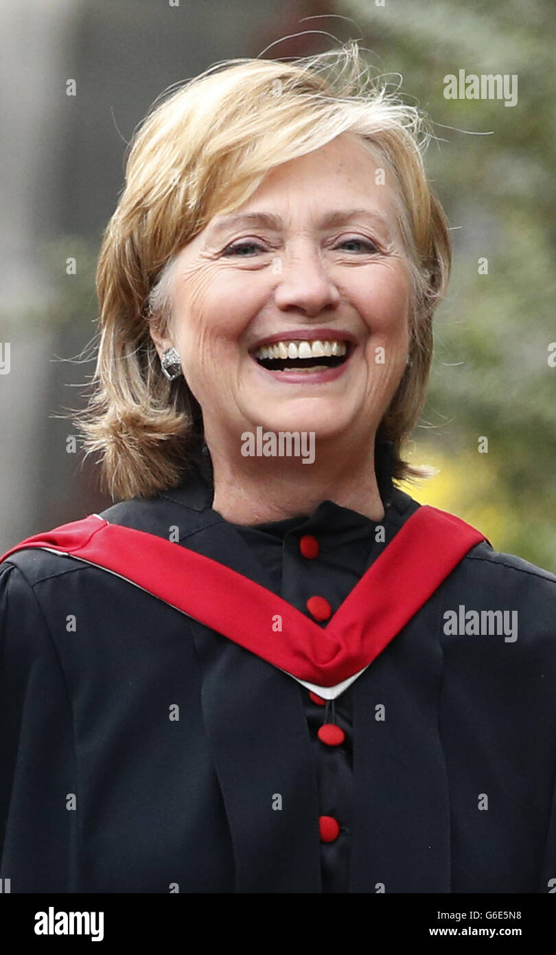 St Andrews University degree ceremony Stock Photo Alamy