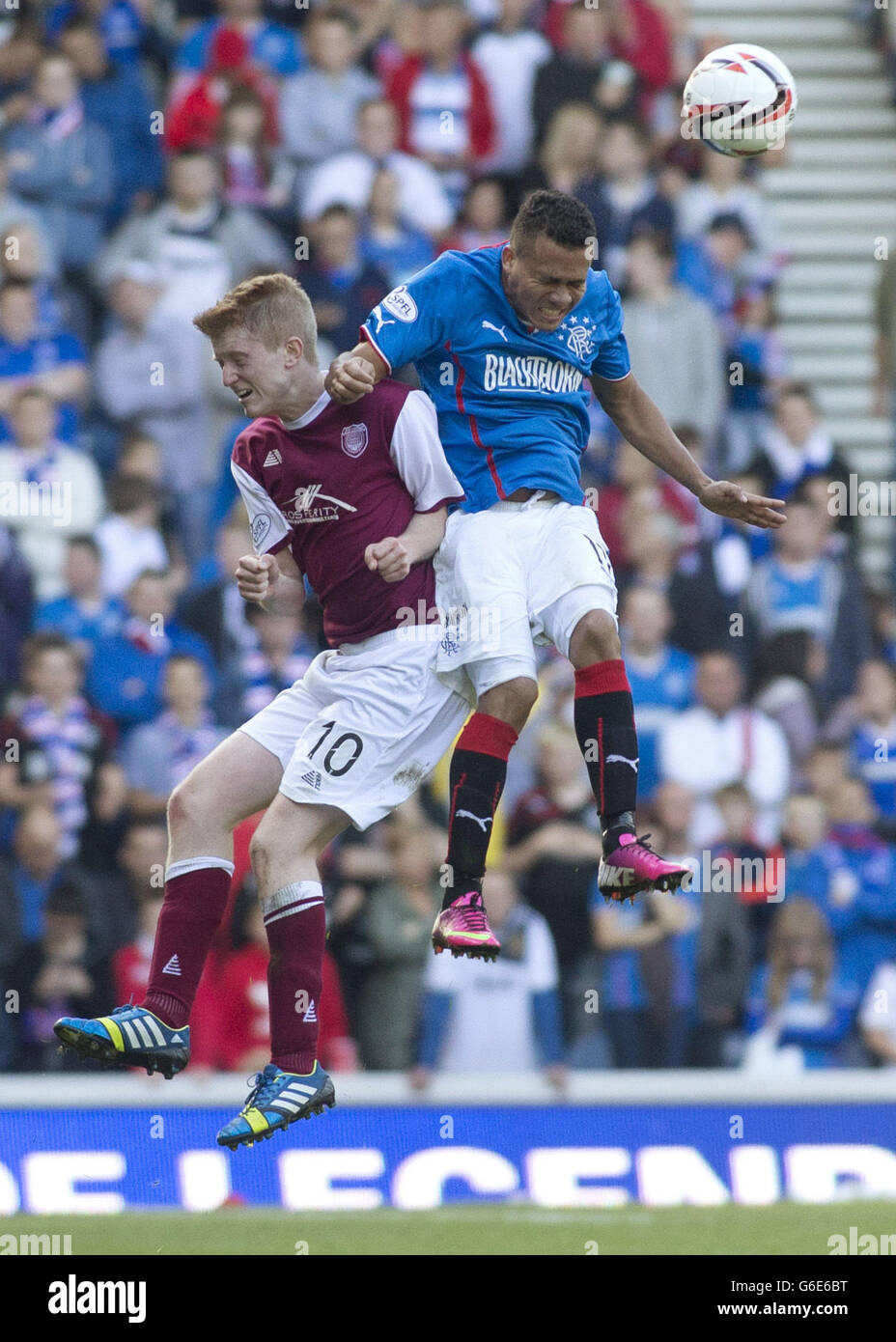 Soccer - Scottish League One - Rangers v Arbroath - Ibrox Stock Photo
