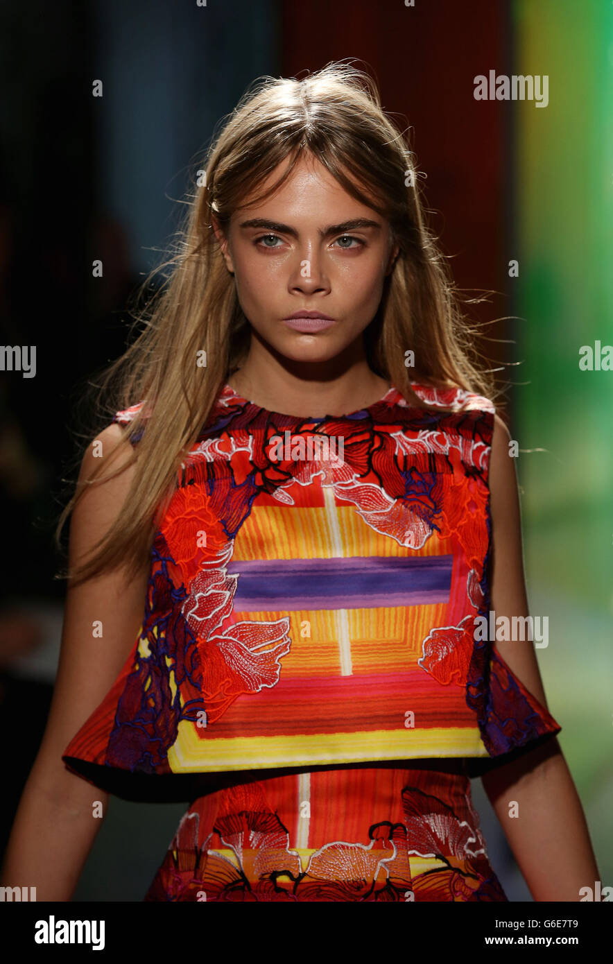 Model cara delevingne hi-res stock photography and images - Alamy
