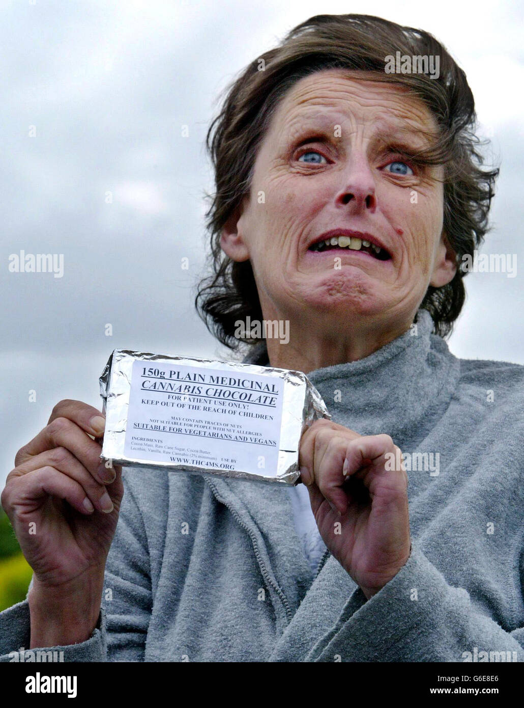 Elizabeth Ivol Cannabis Charge Stock Photo