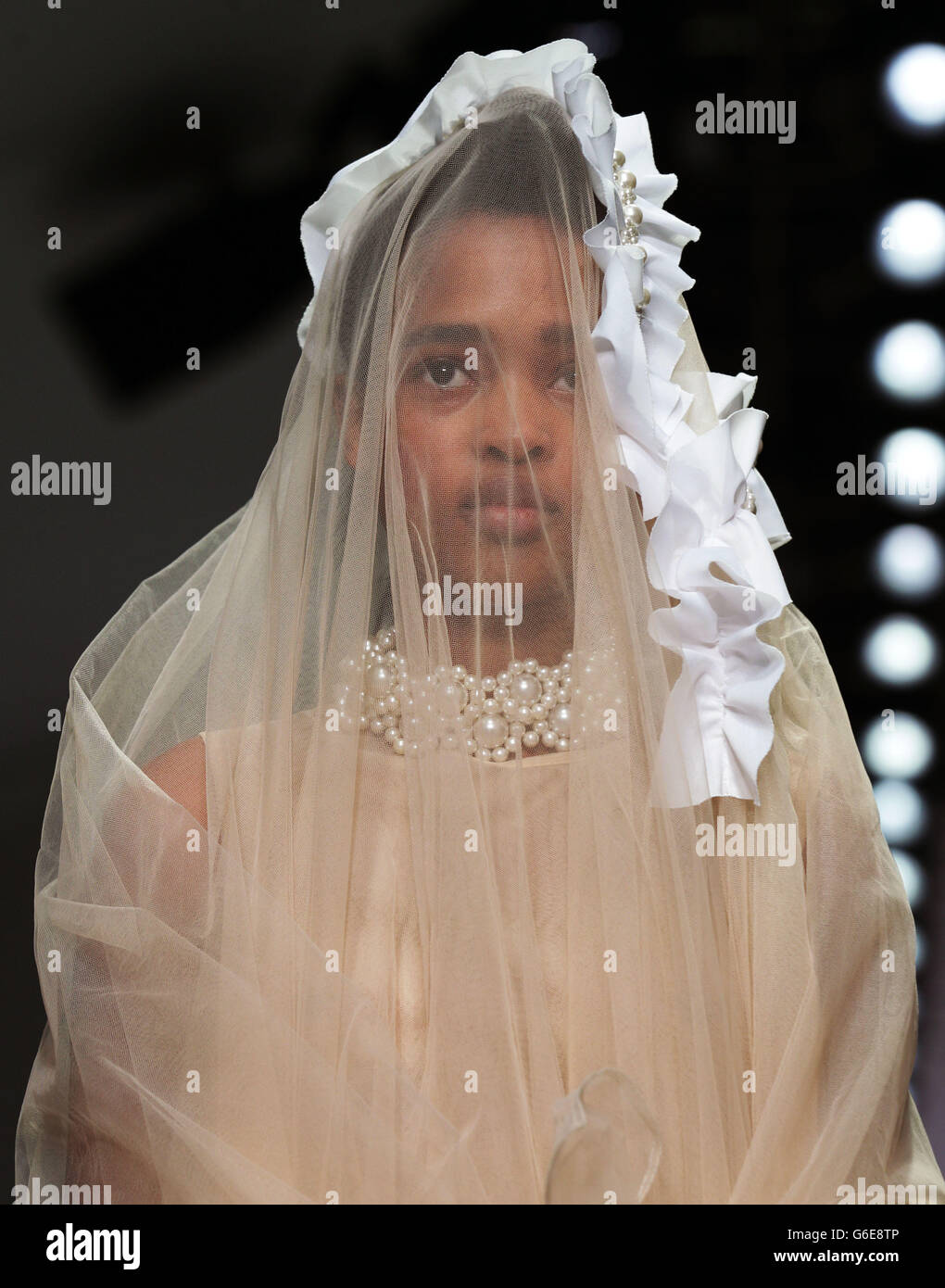 Simone Rocha Catwalk London Fashion Week 2013 Stock Photo