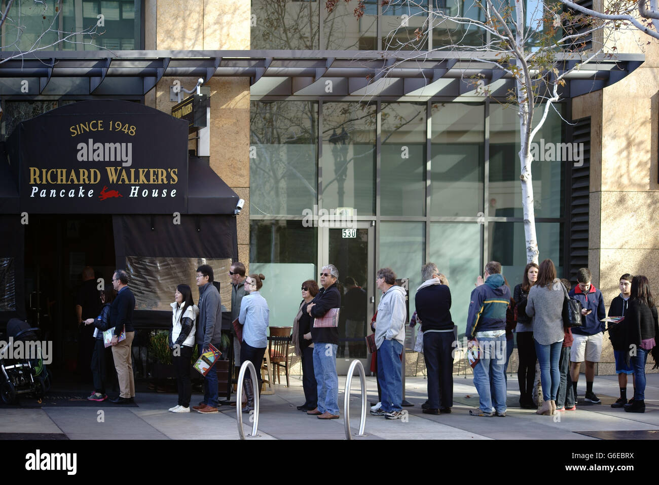 Pancake House San Diego Stock Photo Alamy