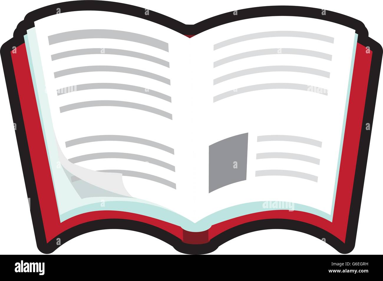 Book icon. Reading concept. Vector graphic Stock Vector Image & Art - Alamy