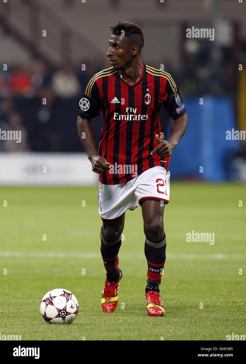 Soccer - UEFA Champions League - Group H - AC Milan v Celtic - Stadio Giuseppe Meazza. AC Milan's Kevin Constant Stock Photo