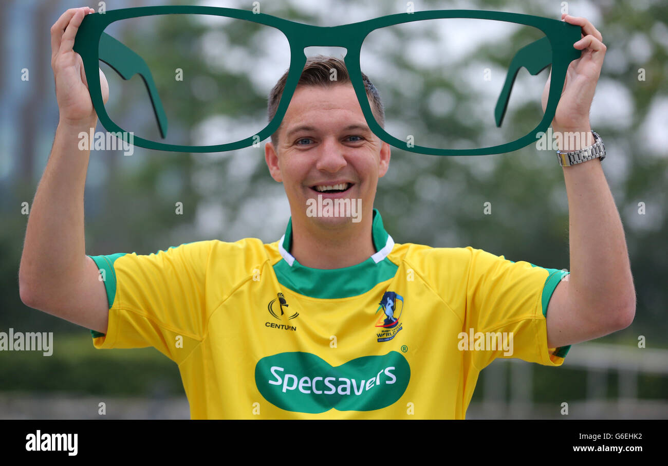 Rugby league referee ben thaler specsavers photocall mediacity hires