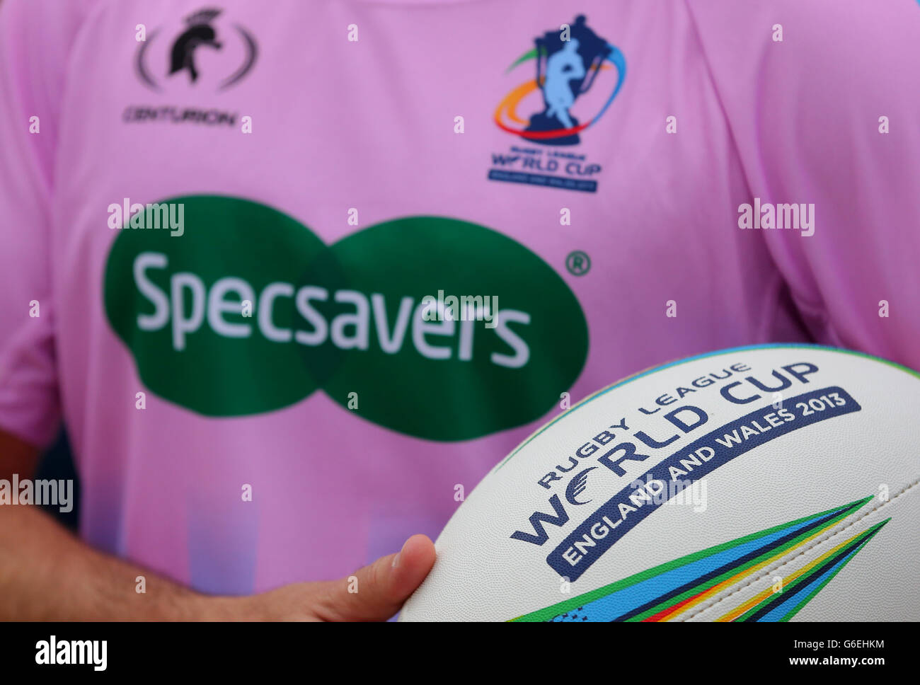 Rugby League Specsavers Launch Referee Kit MediaCity. General view