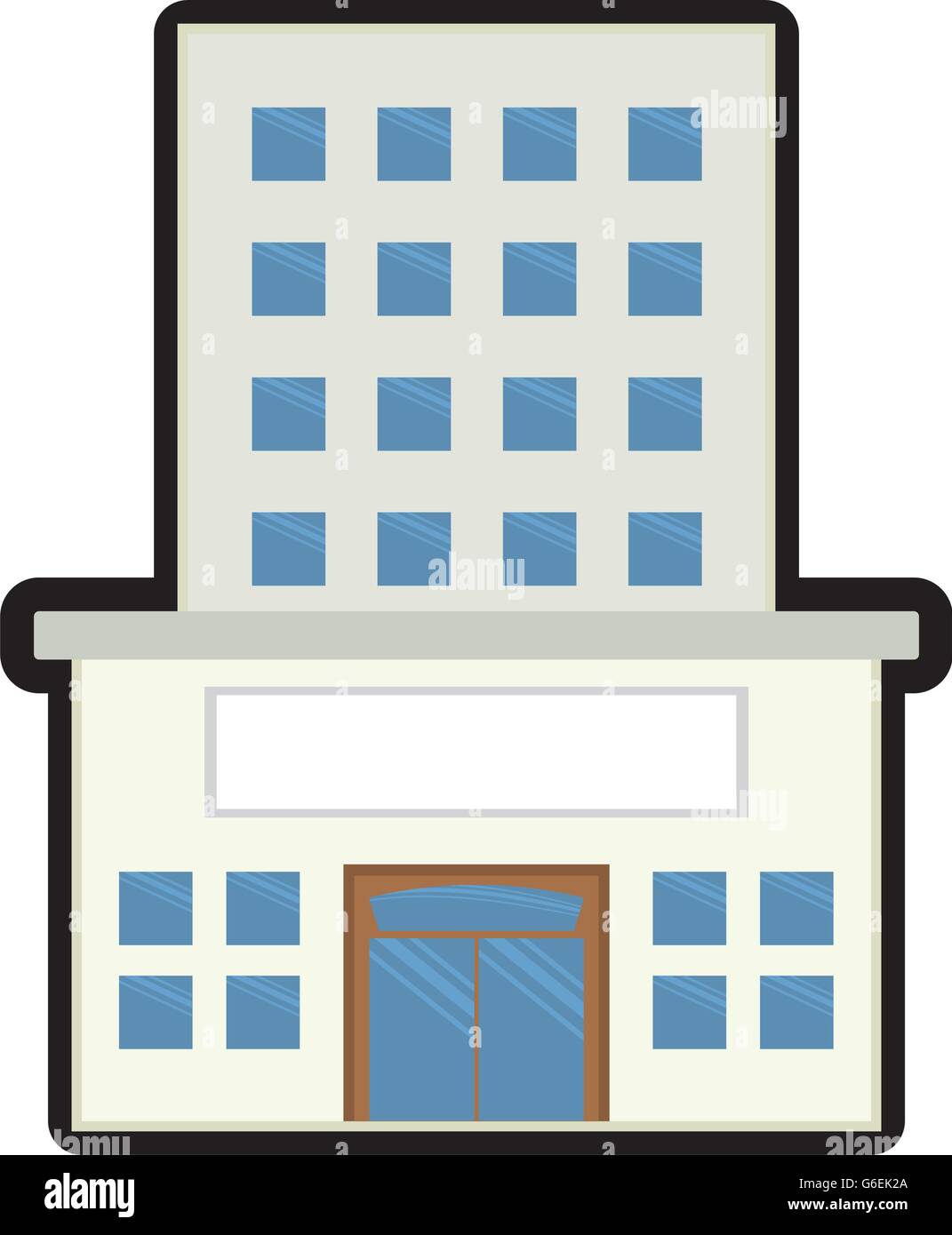 Building icon. Architecture design. vector graphic Stock Vector Image ...