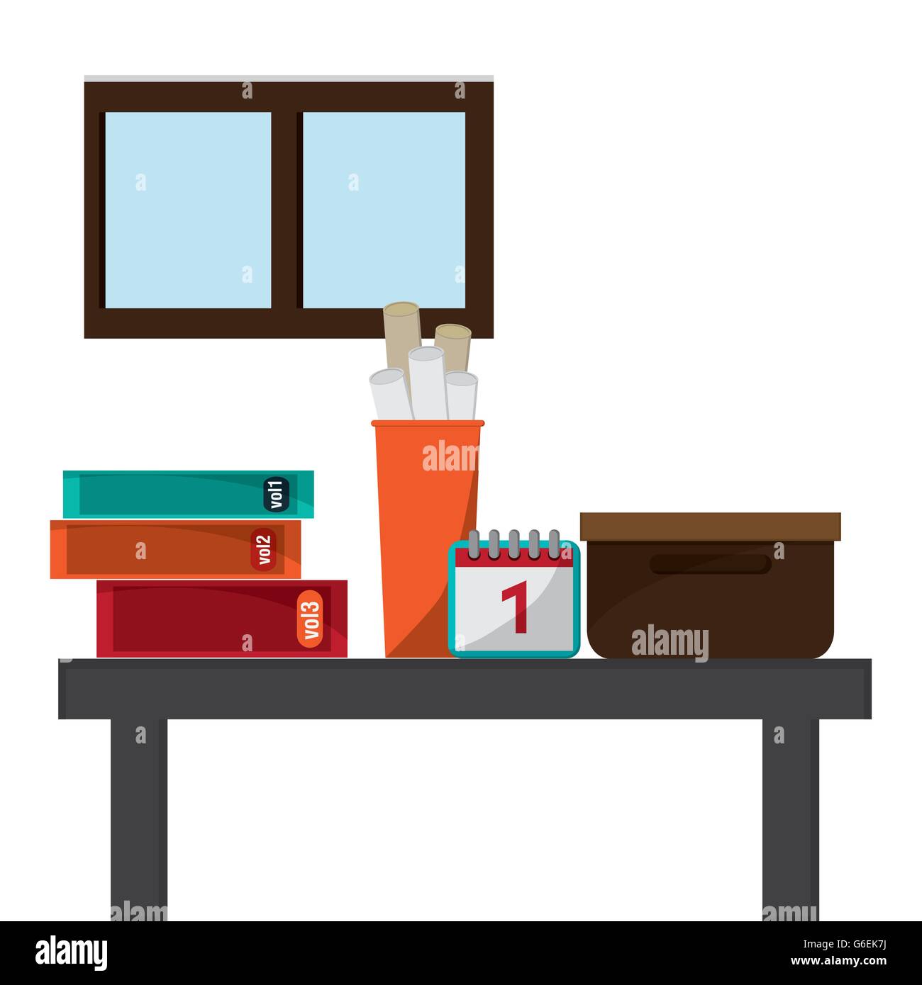 Office icons design Stock Vector Image & Art - Alamy