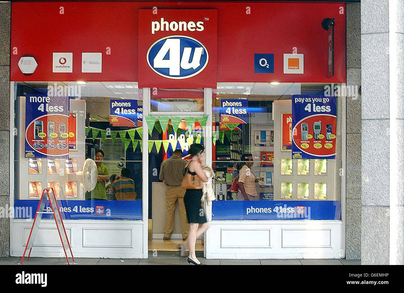 Vodafone buys singlepoint hires stock photography and images Alamy