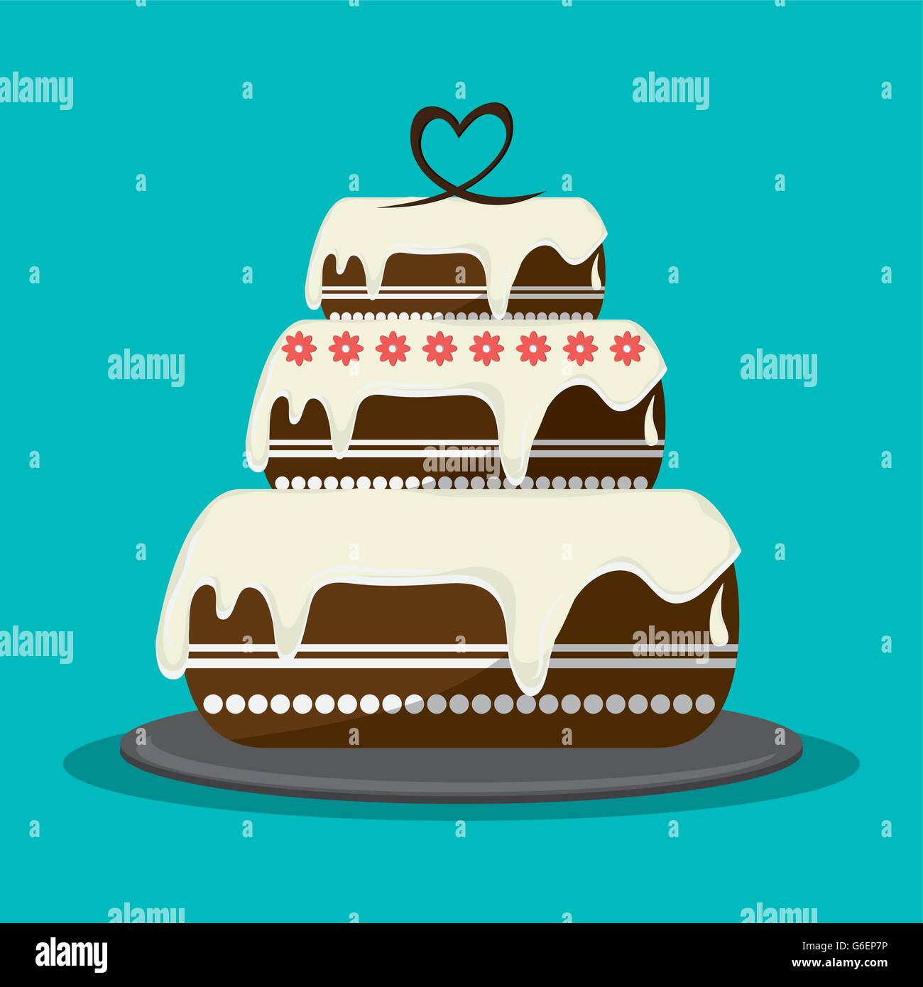 Bakery and cake design Stock Vector Image & Art - Alamy