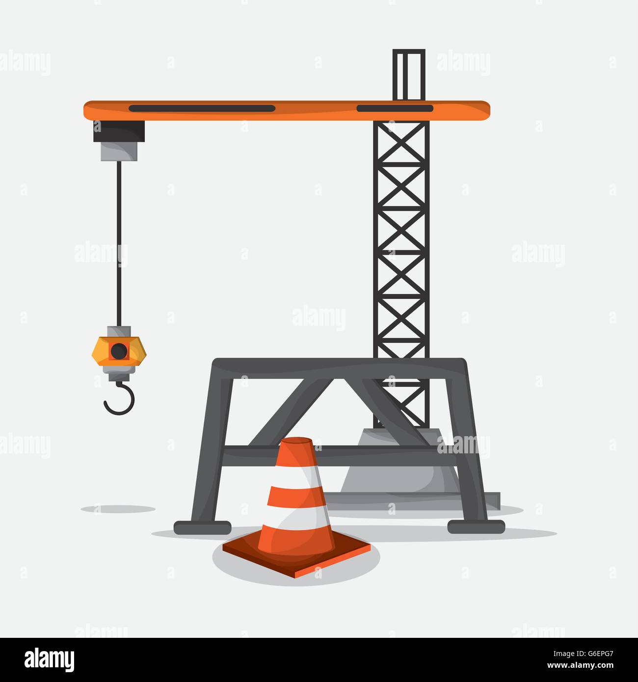 Under construction design. tool icon. Colorful illustration Stock ...