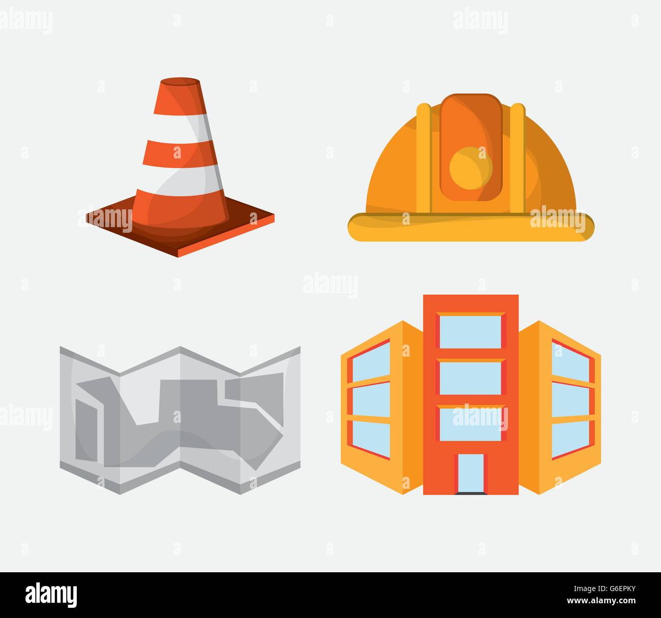 Under construction design. tool icon. Colorful illustration Stock ...