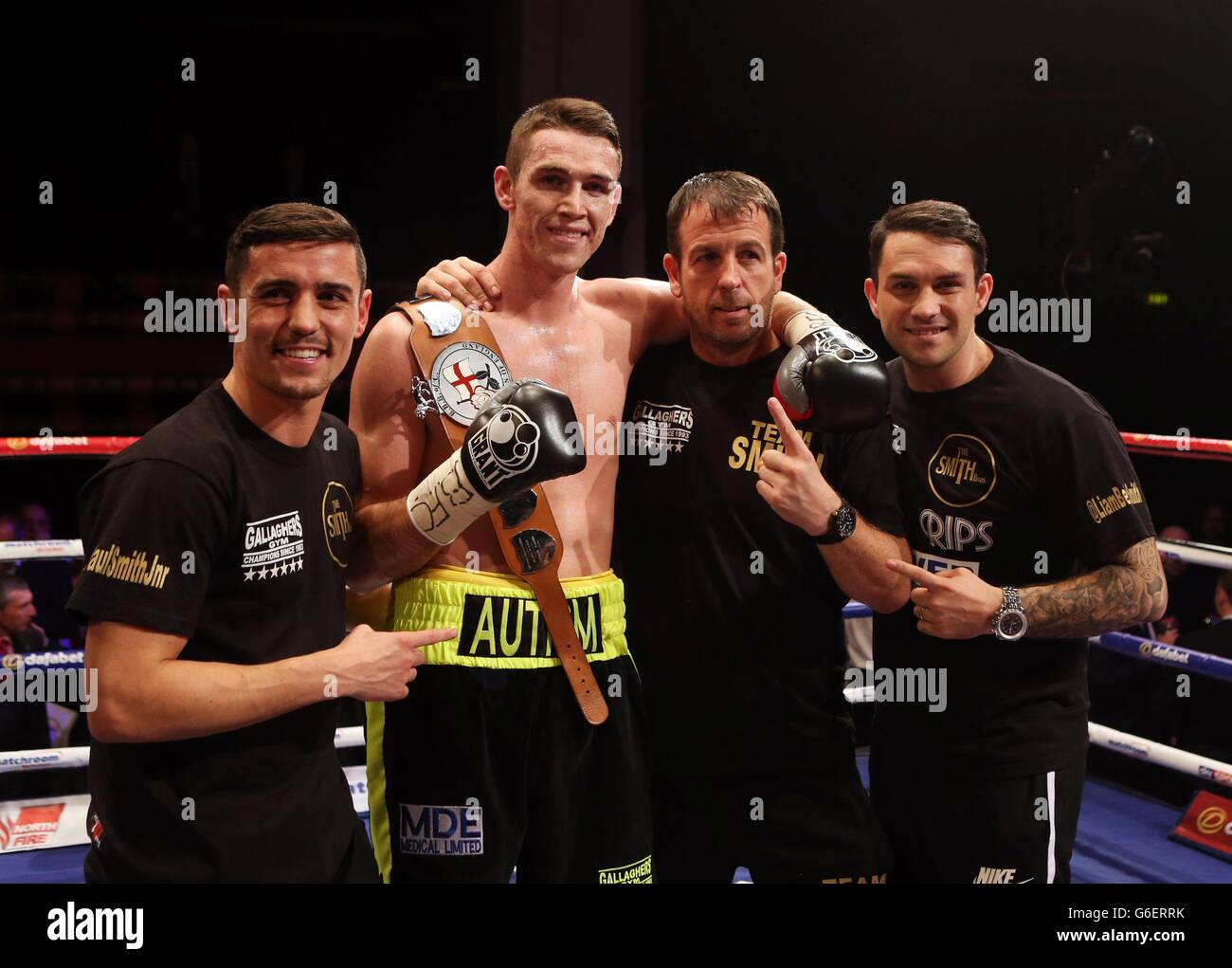 Boxing Liverpool Olympia Stock Photo Alamy