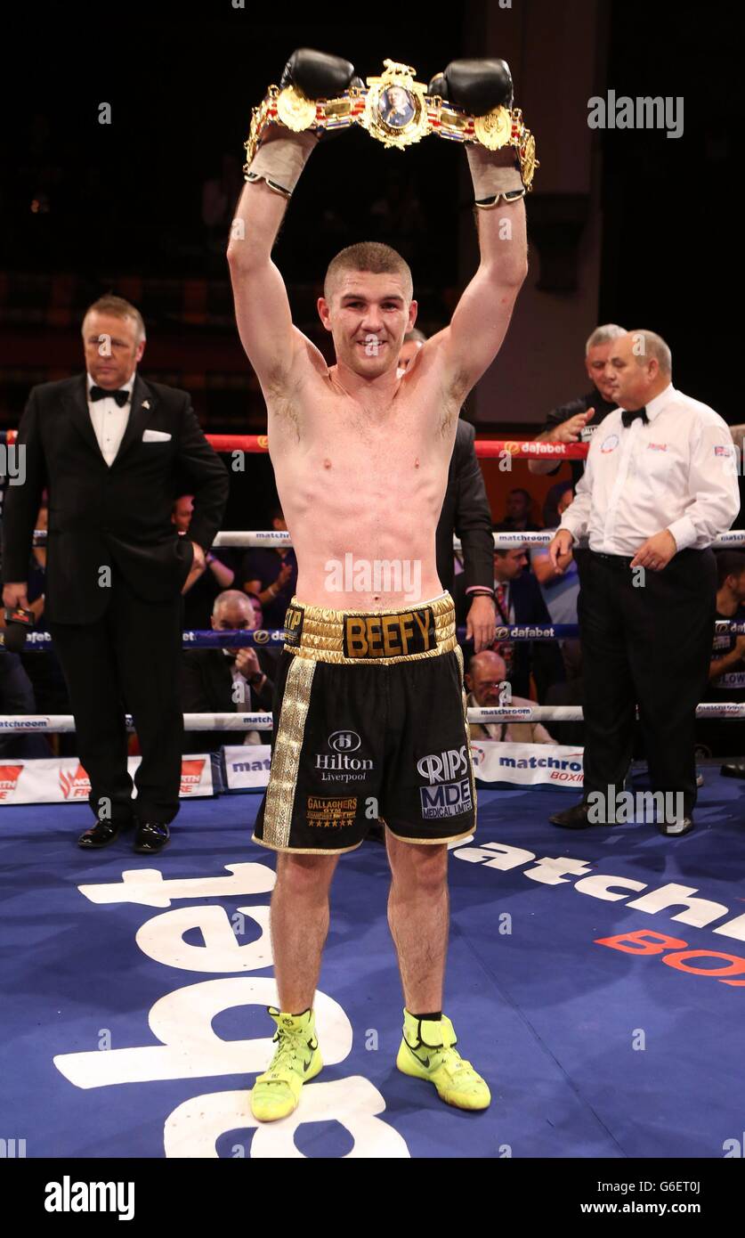 Boxing Liverpool Olympia Stock Photo Alamy