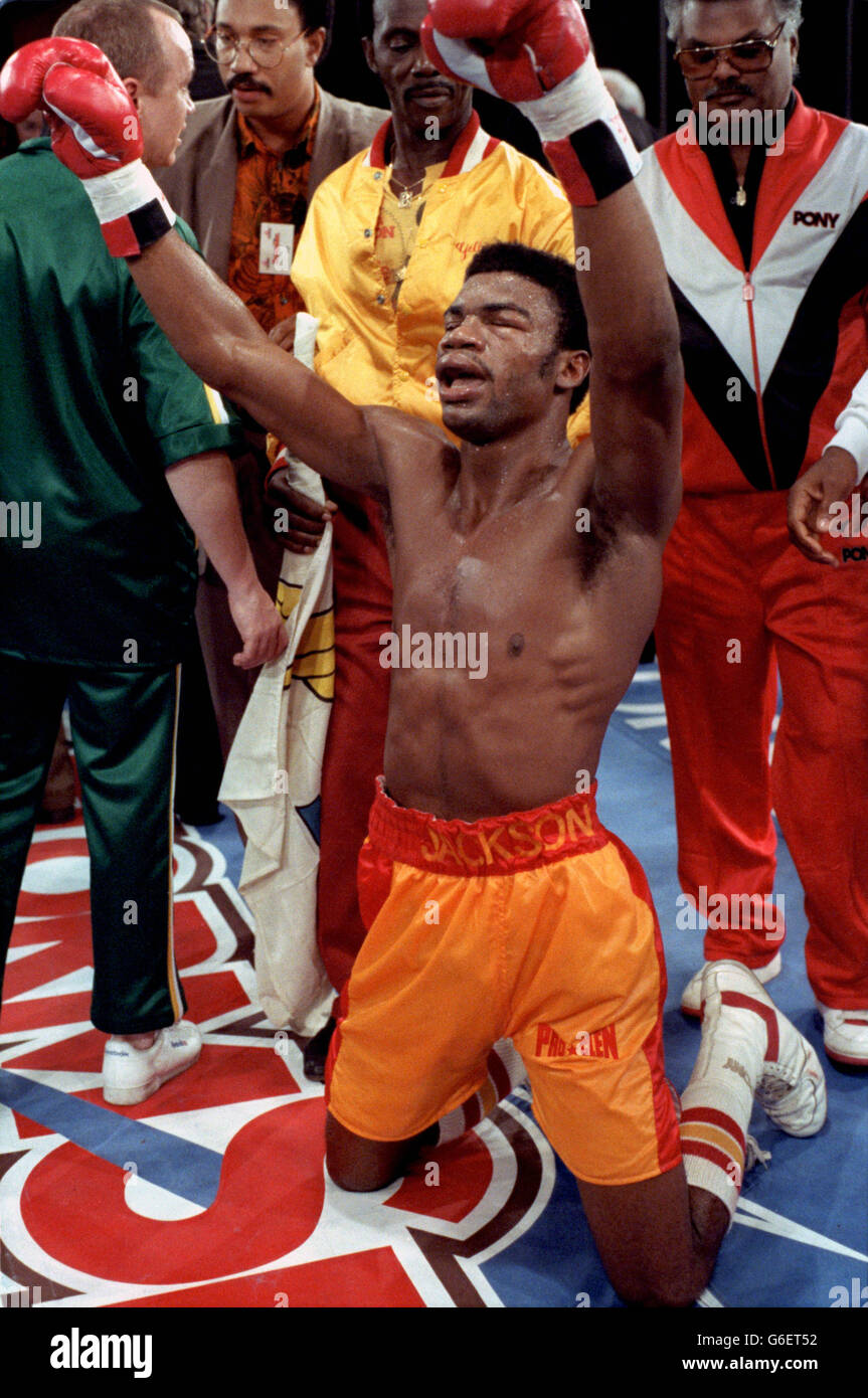 Boxing WBC World Middleweight Championship Julian Jackson v Herol