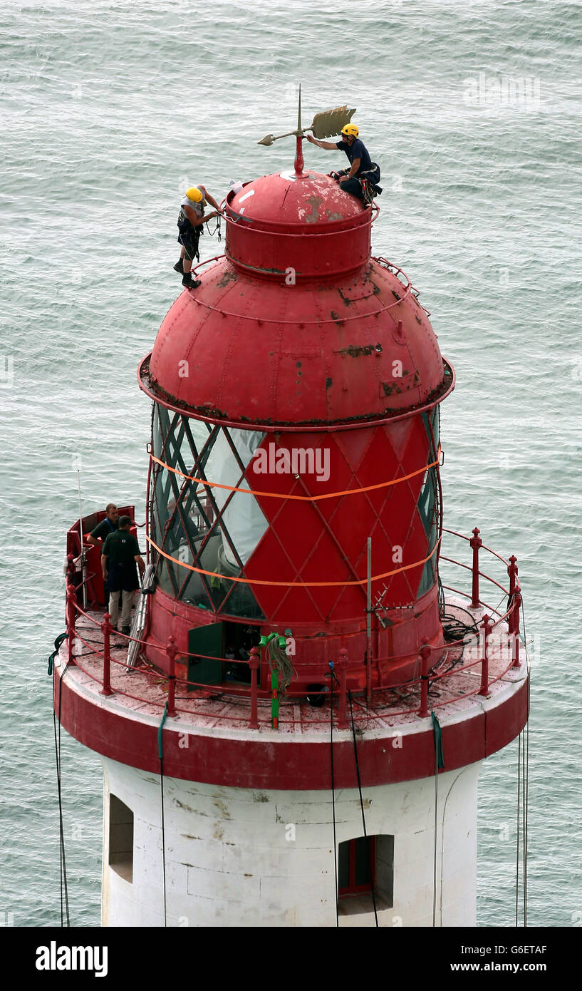 Beachy Head lighthouse Stock Photo